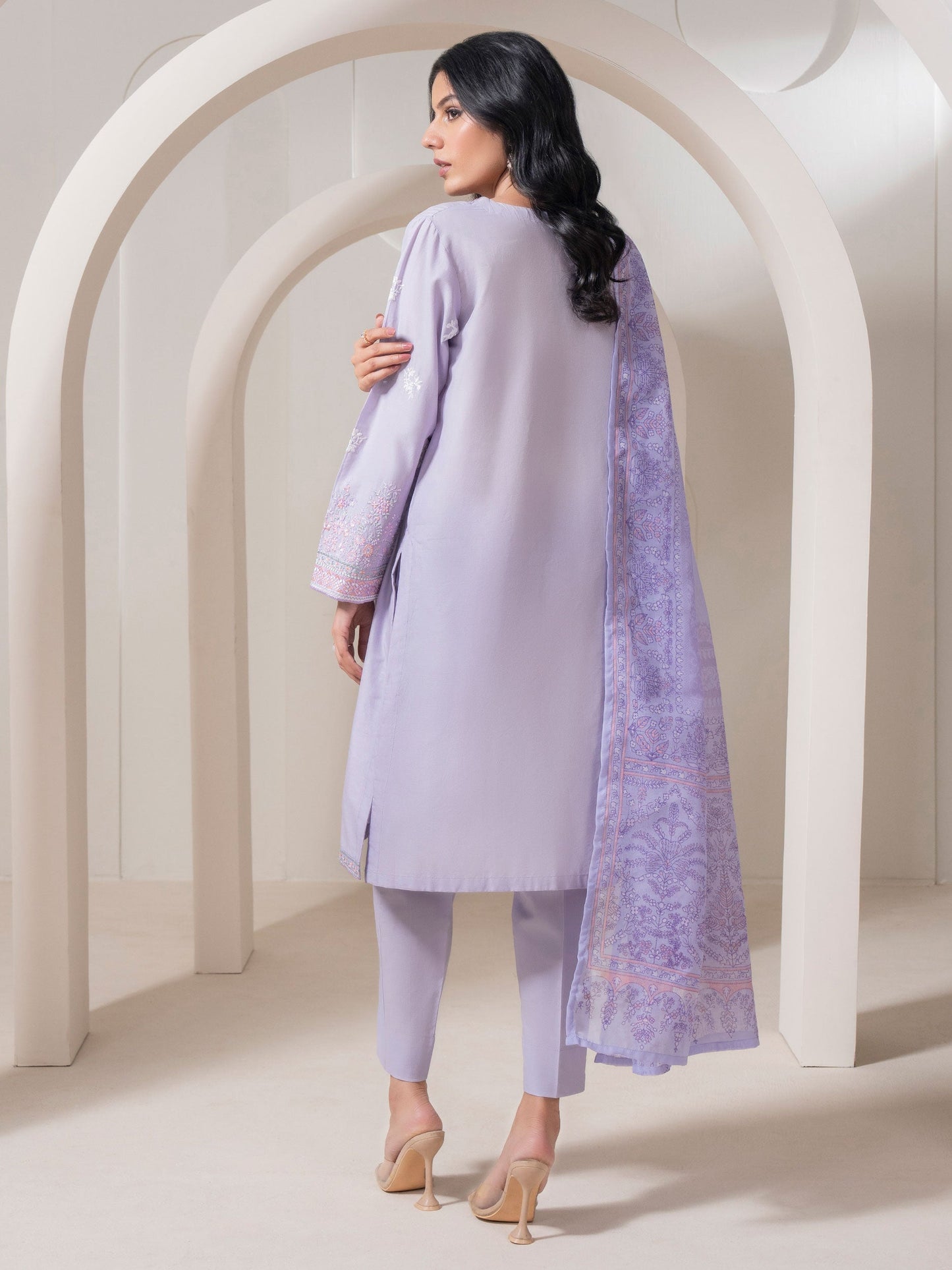 3 Piece Lawn Suit-Embroidered (Pret)
