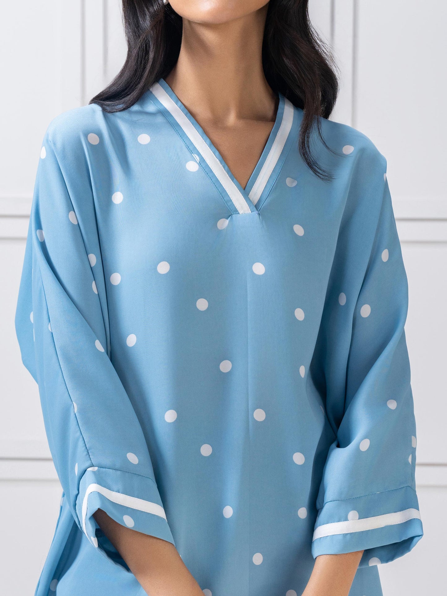 Printed Silk Top