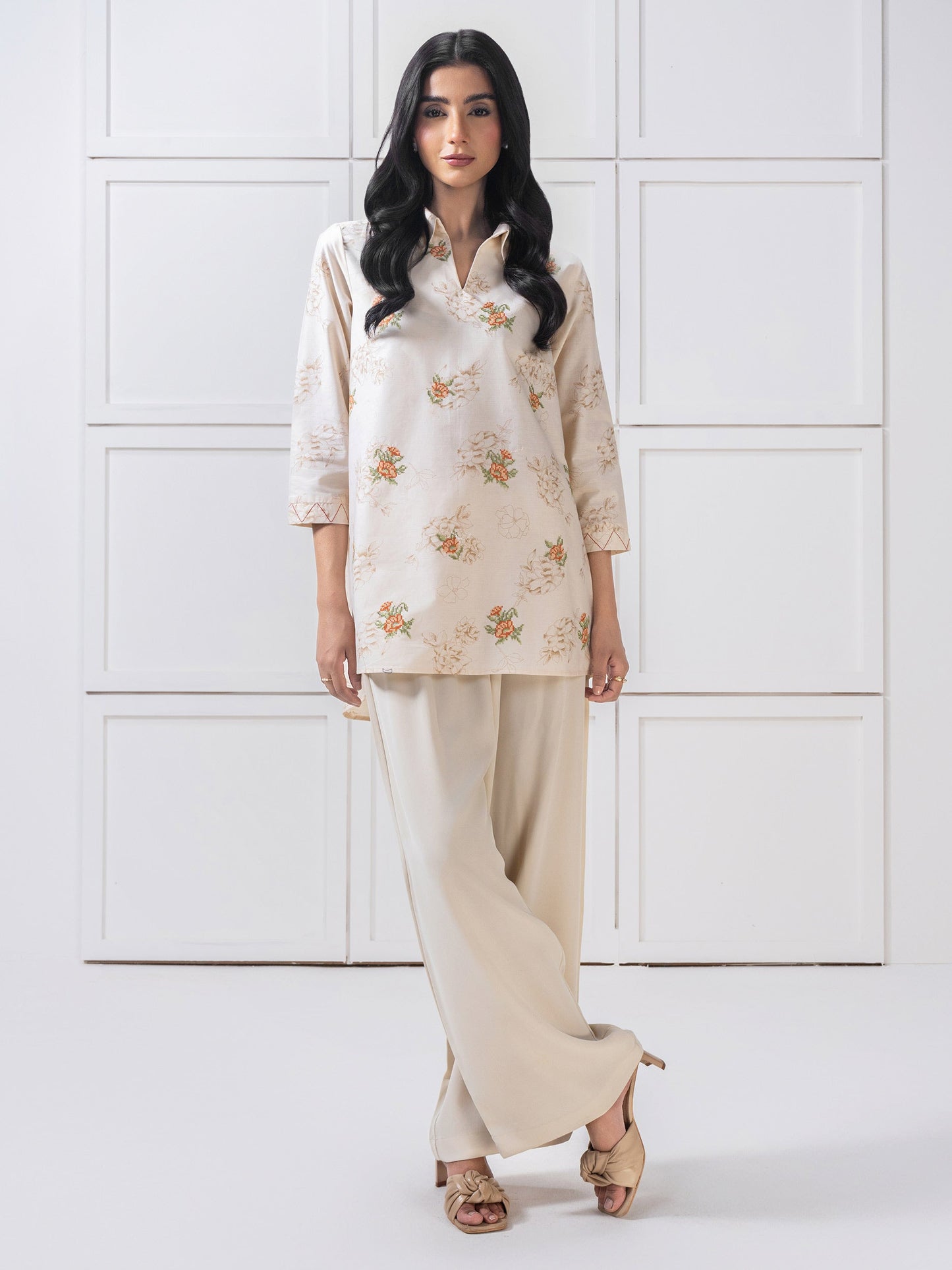 Printed Silk Top (Pret)