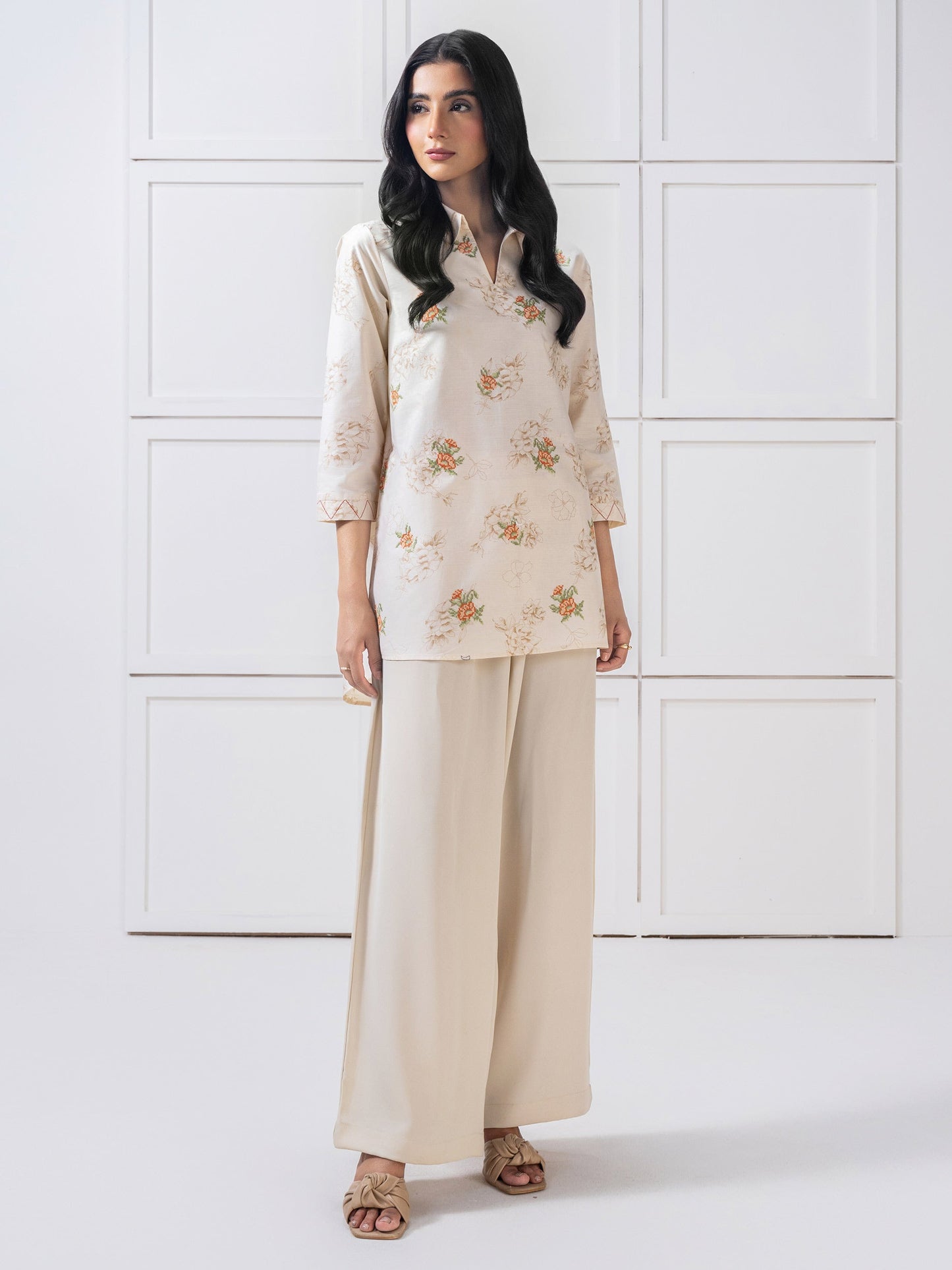 Printed Silk Top (Pret)