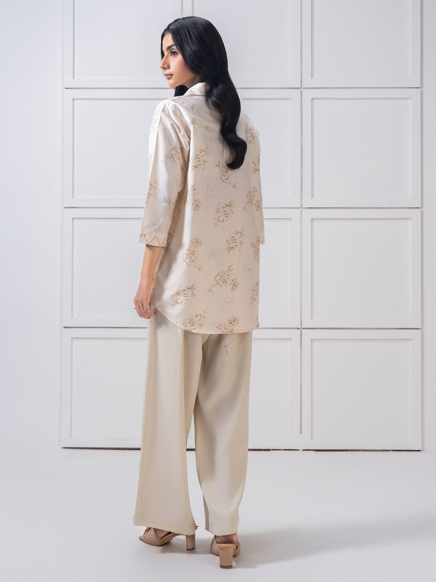 Printed Silk Top (Pret)