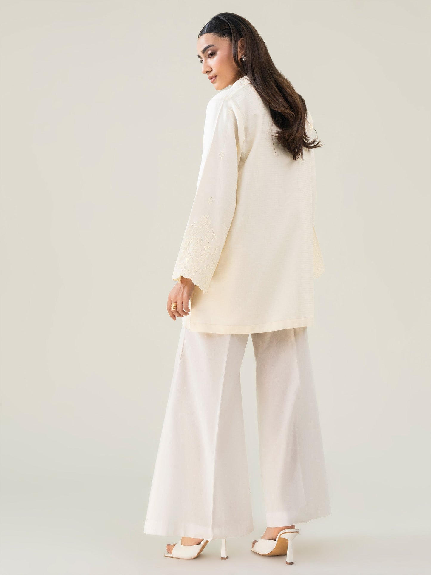 Embroidered Lawn Top