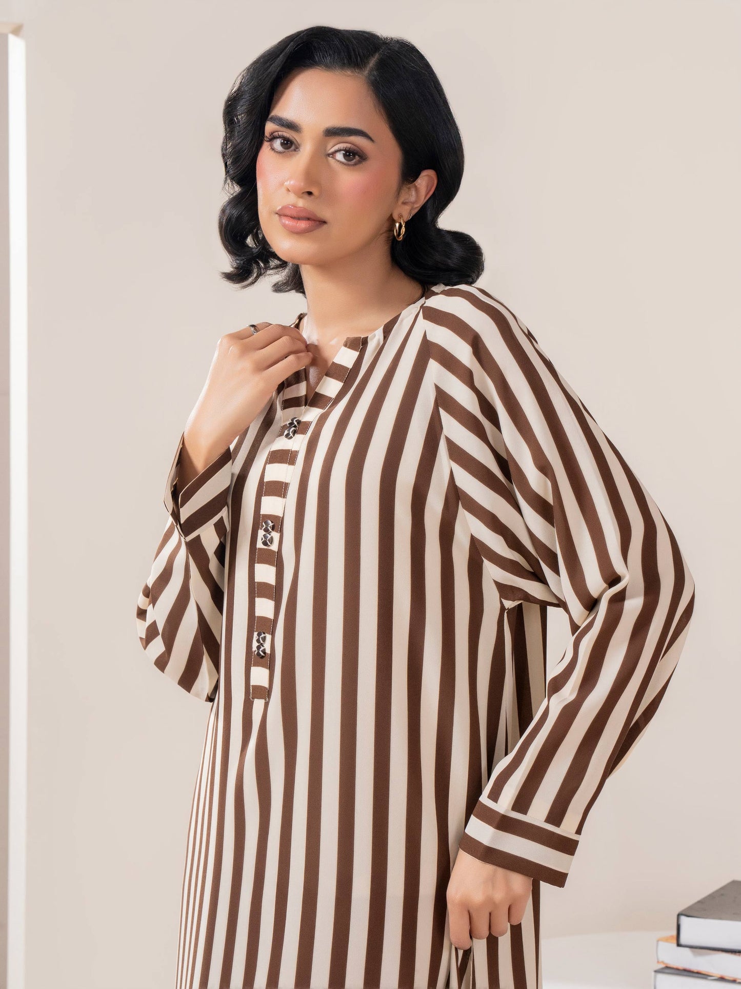 Printed Chiffon Dress