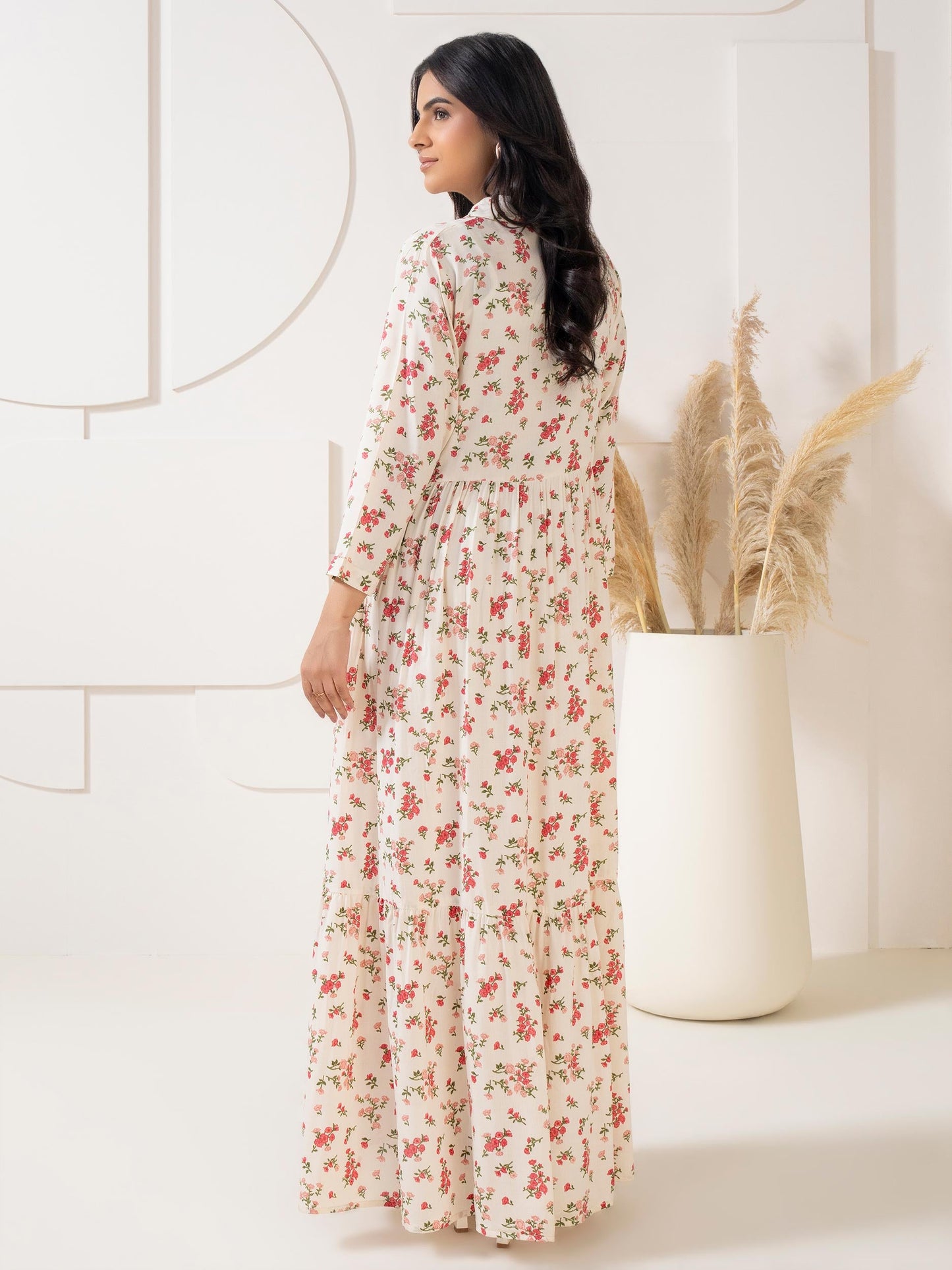 Lawn Shirt-Printed (Pret)