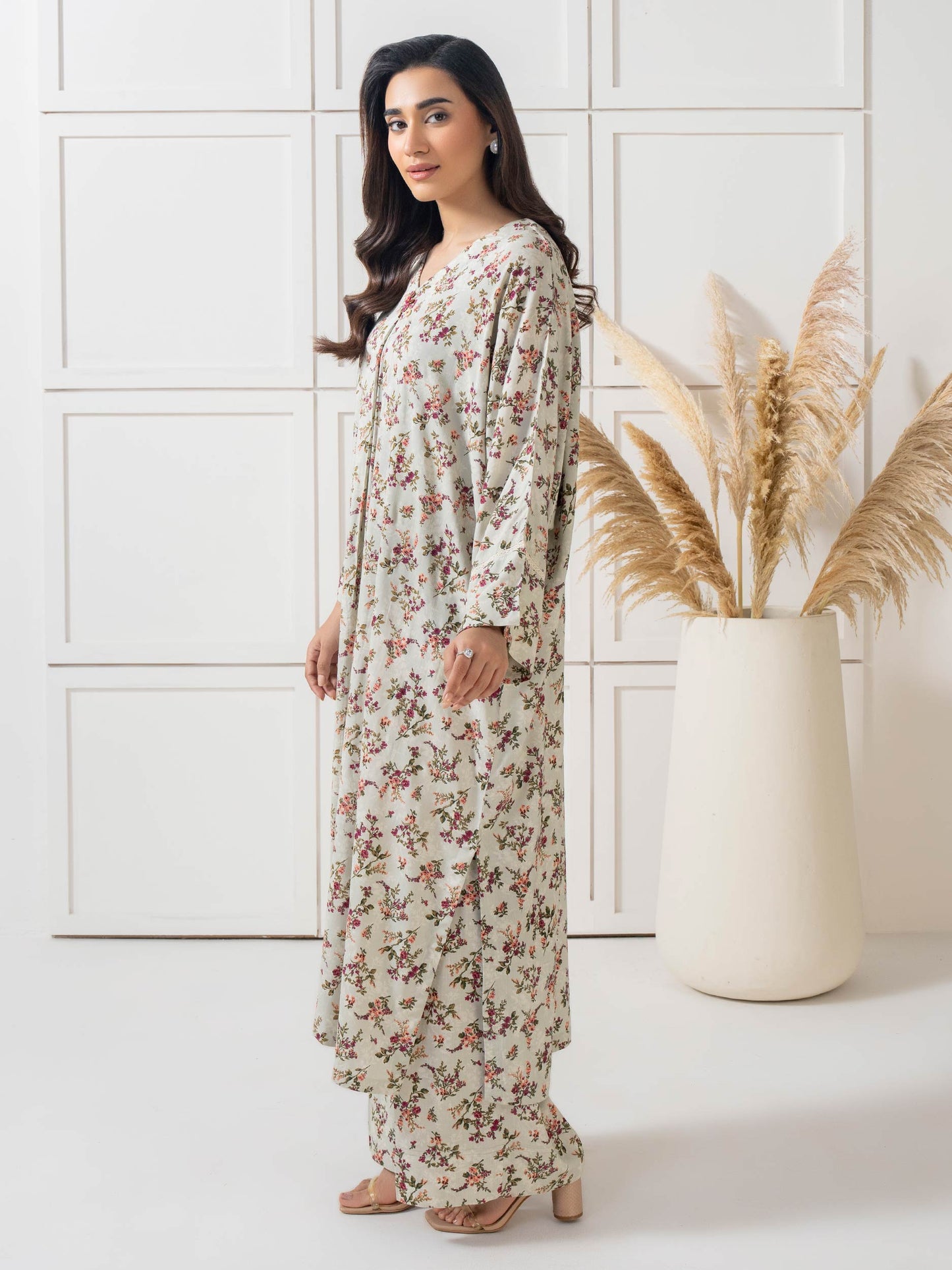 2 Piece Viscose Suit Printed (Pret)