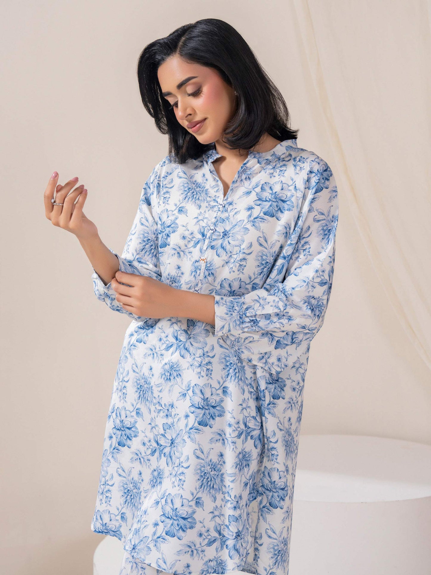 Lawn Co-ord Set-Printed (Pret)