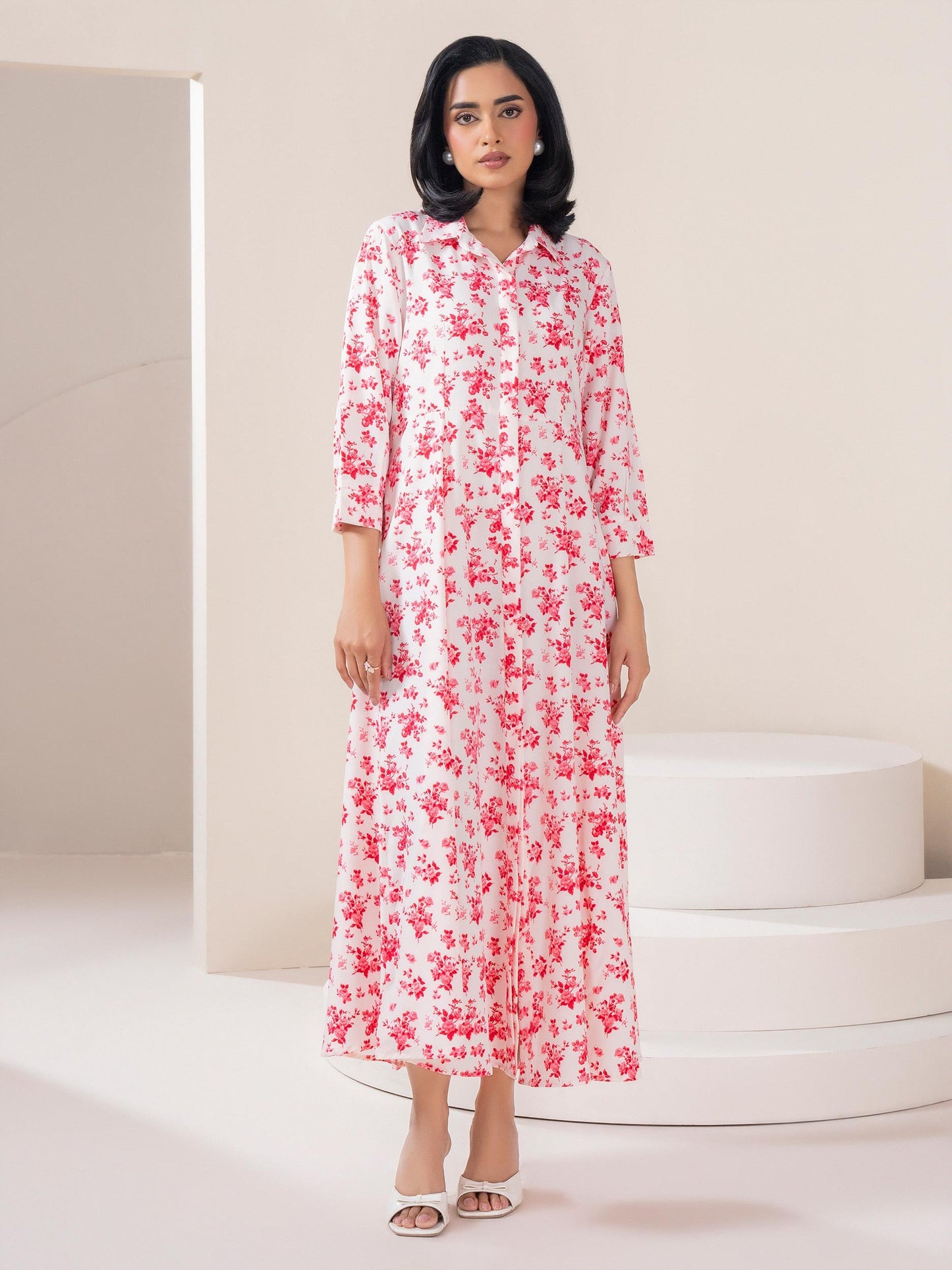 Printed Grip Dress