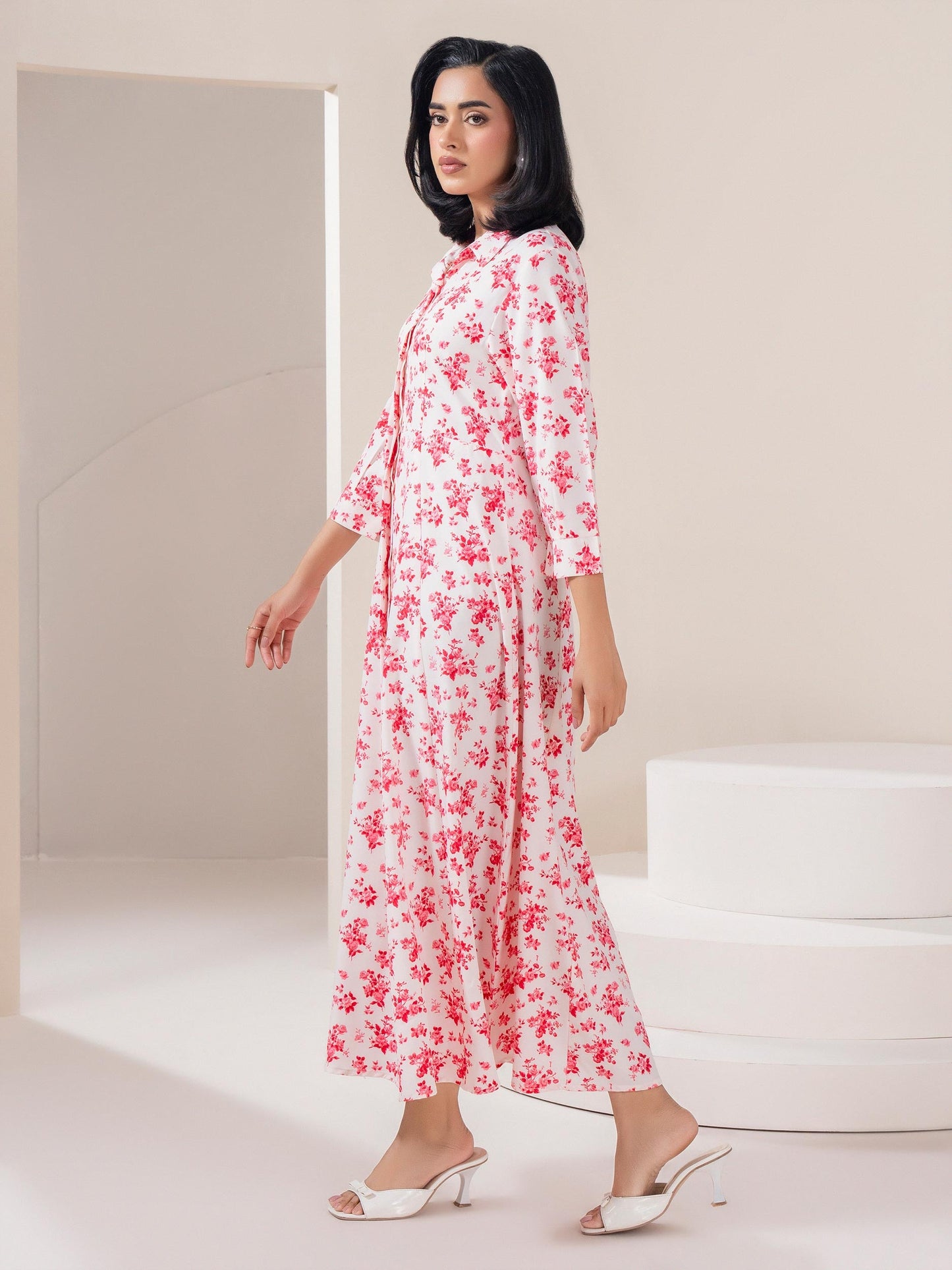 Printed Grip Dress