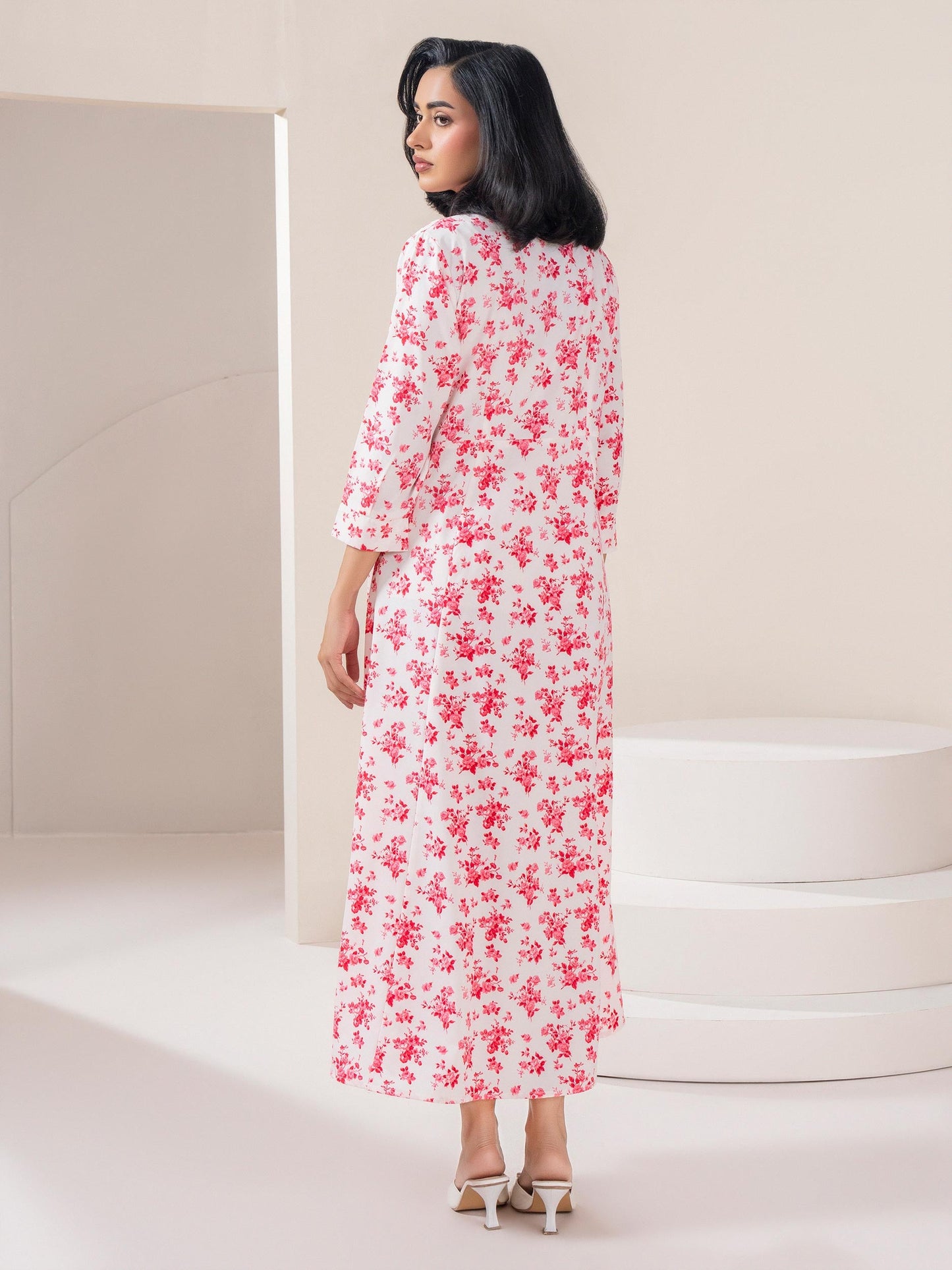Printed Grip Dress