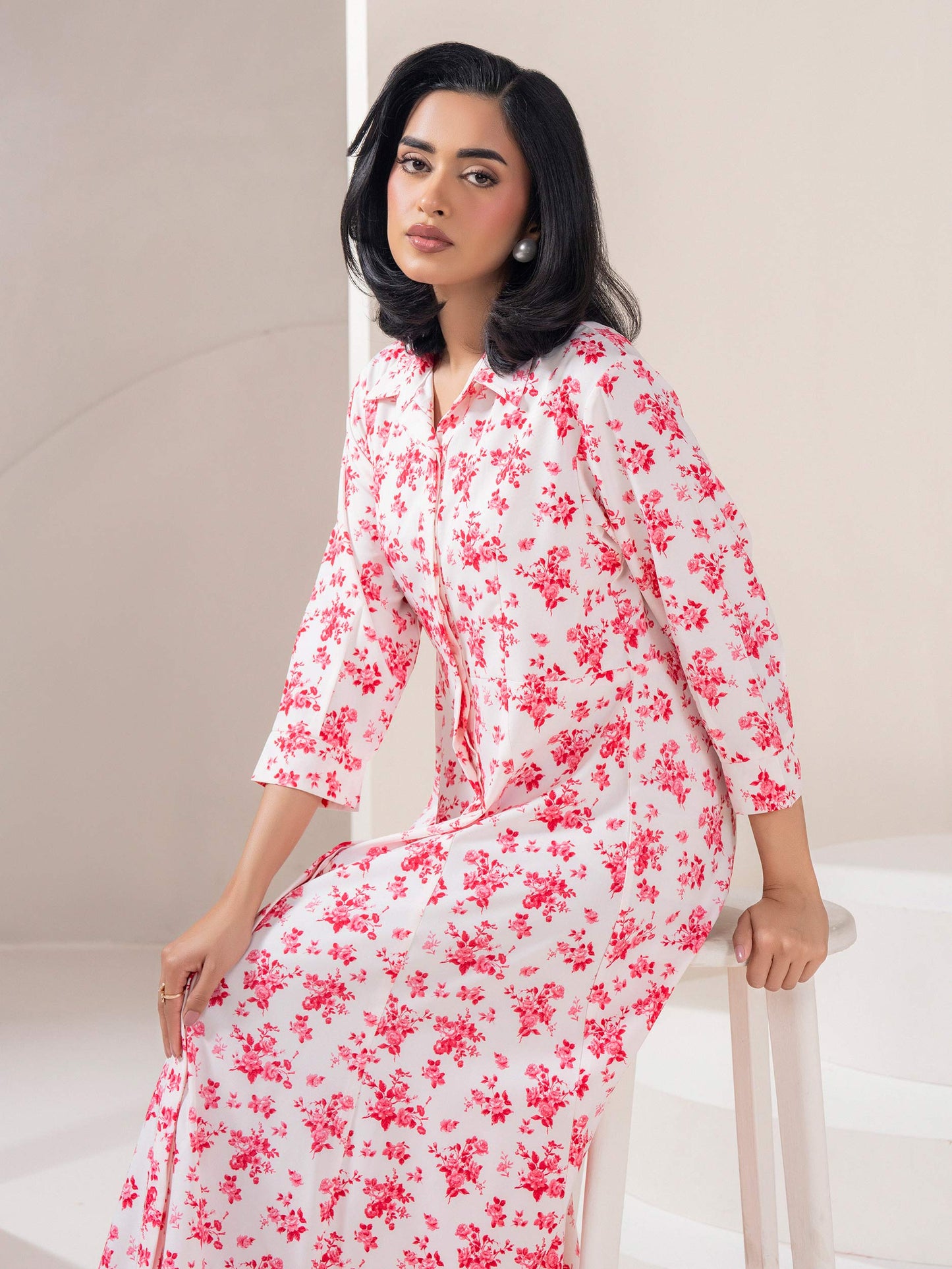 Printed Grip Dress