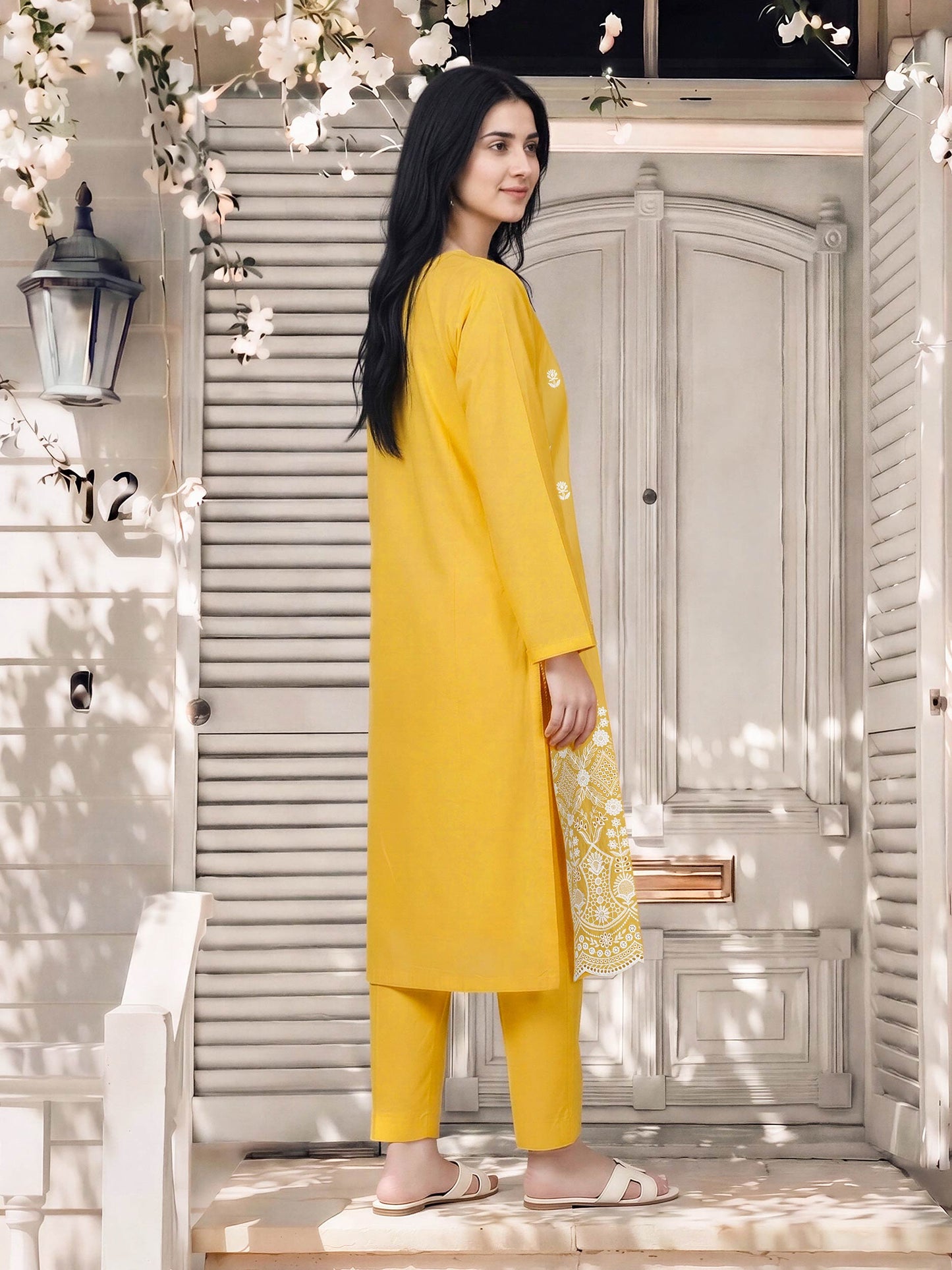 2 Piece Lawn Suit- Embroidered (Pret) DANIAL
