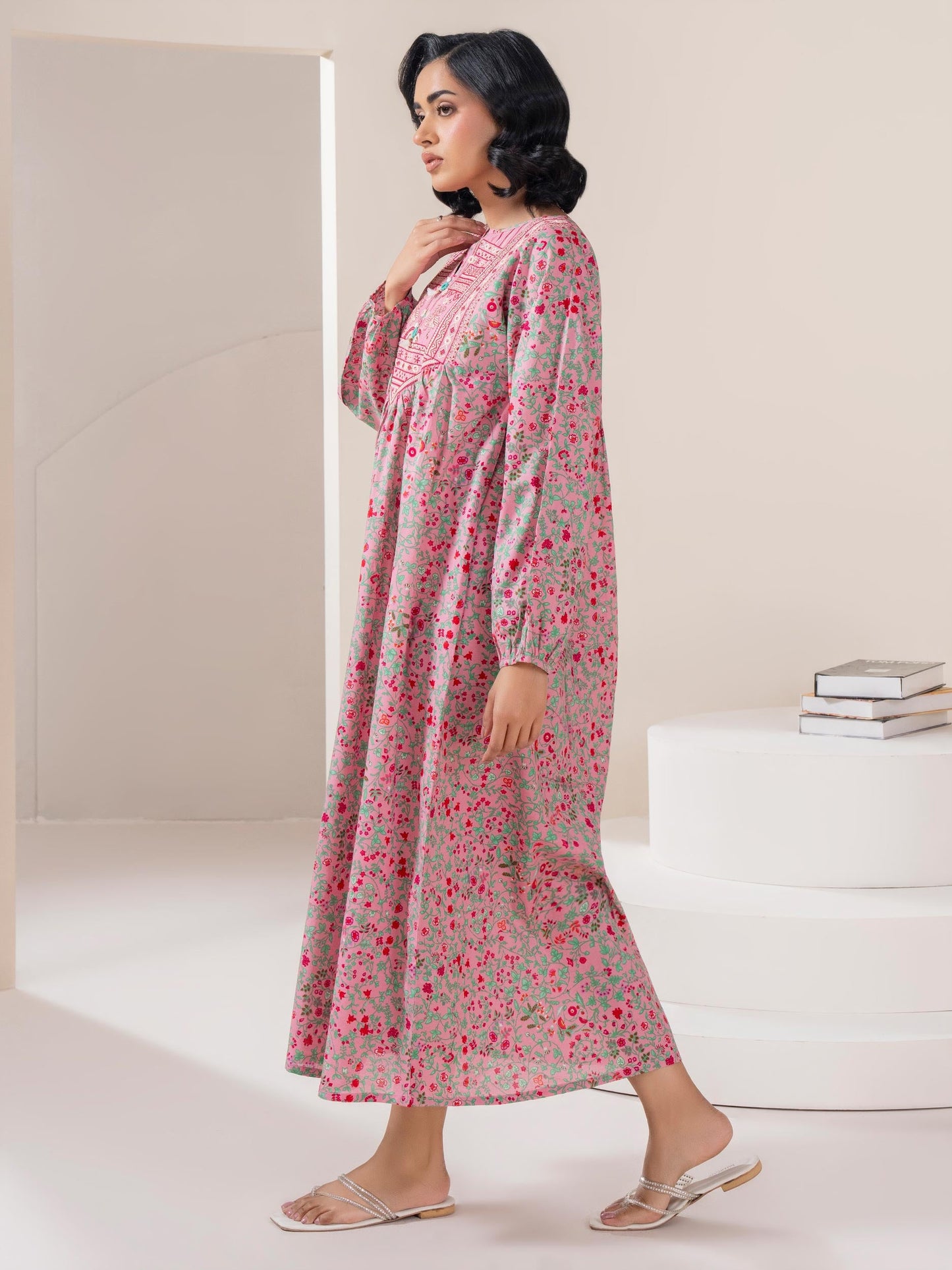 Lawn Frock-Embroidered (Pret)