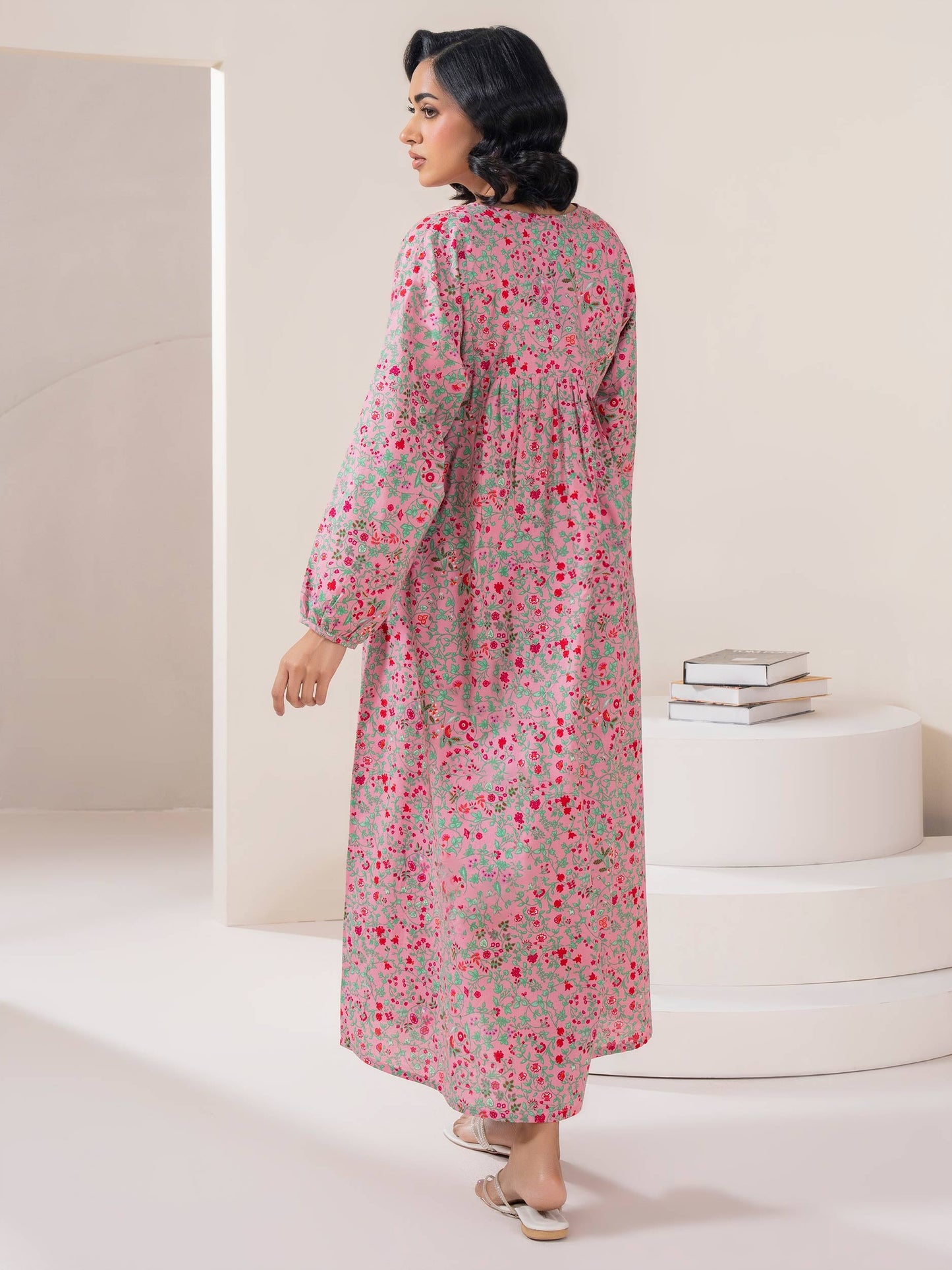 Lawn Frock-Embroidered (Pret)