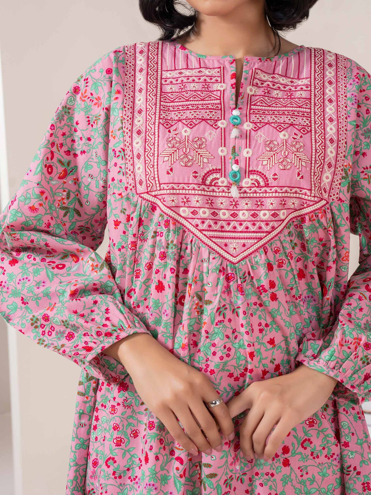 Lawn Frock-Embroidered (Pret)