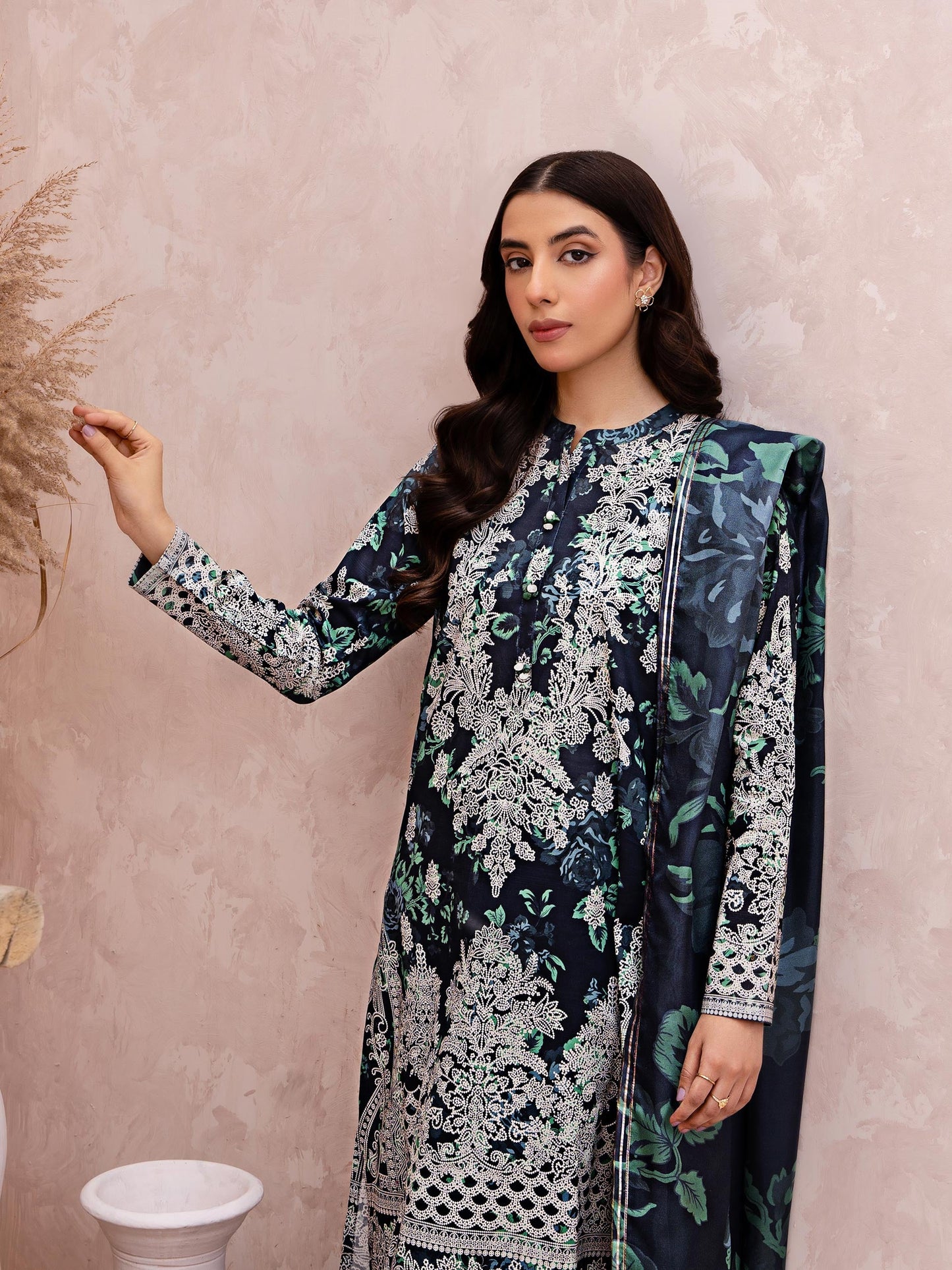 3 Piece Lawn Suit-Printed (Unstitched)