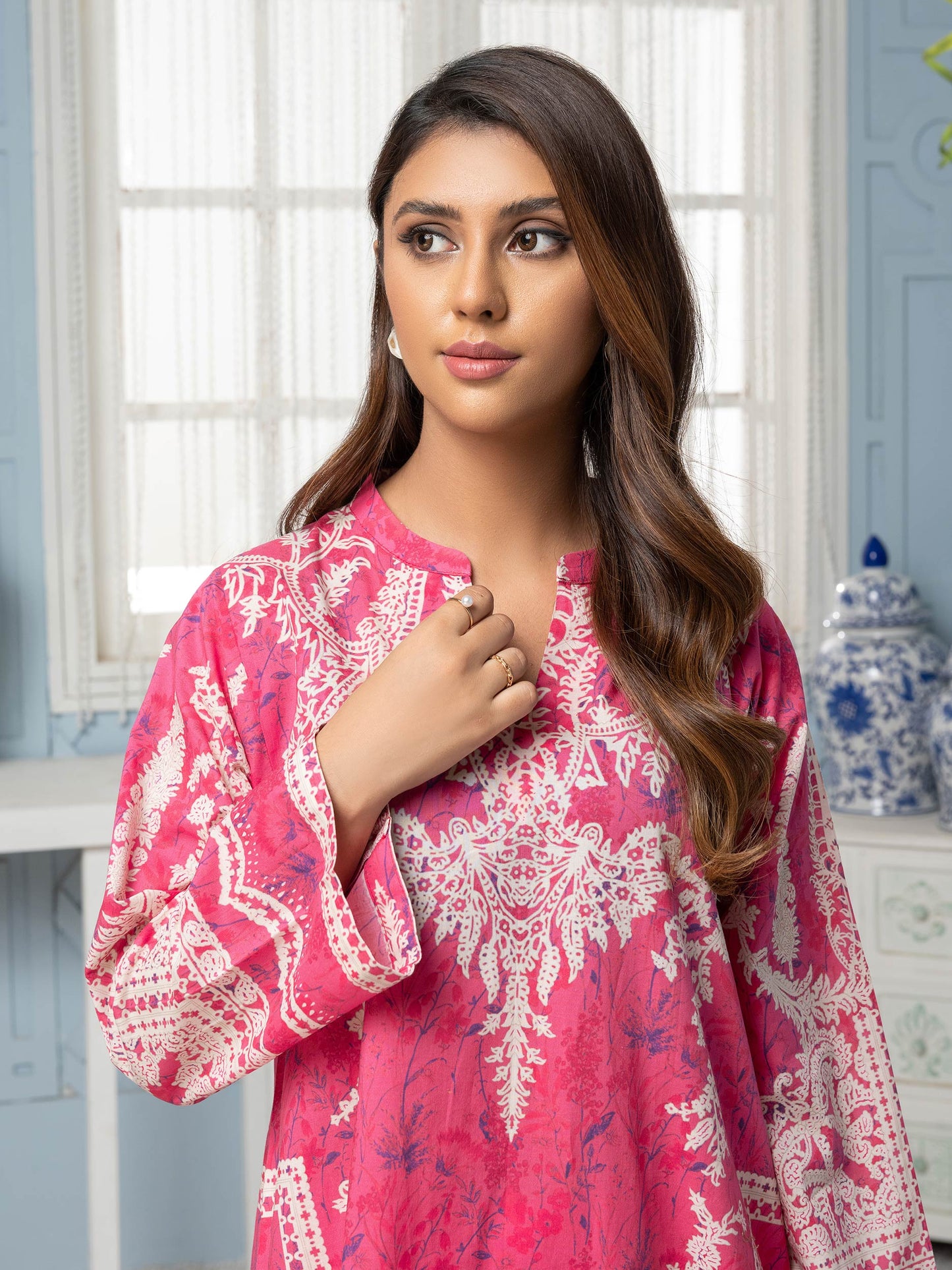 2 Piece Lawn Suit-Printed (Unstitched)
