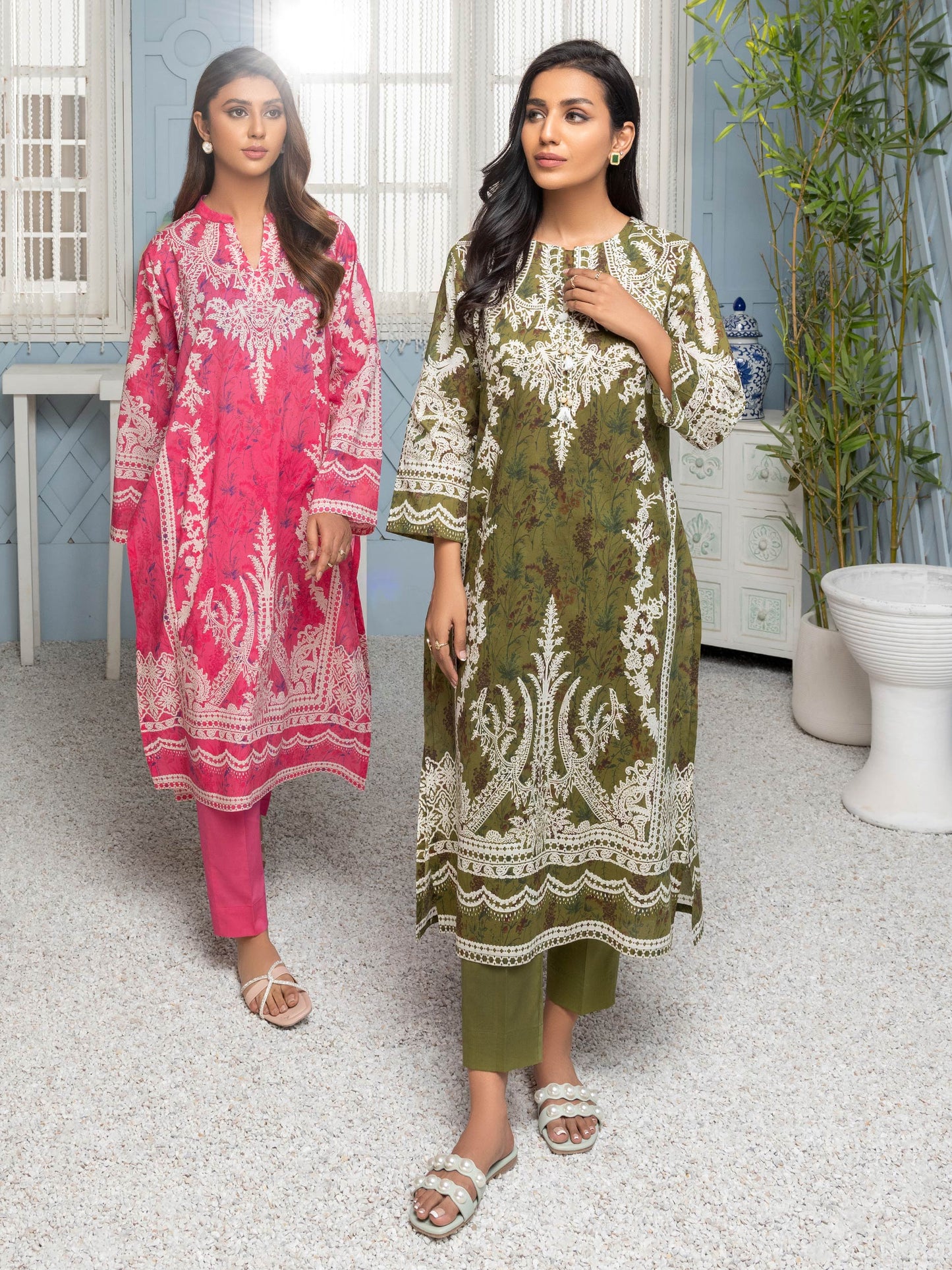 2 Piece Lawn Suit-Printed (Unstitched)