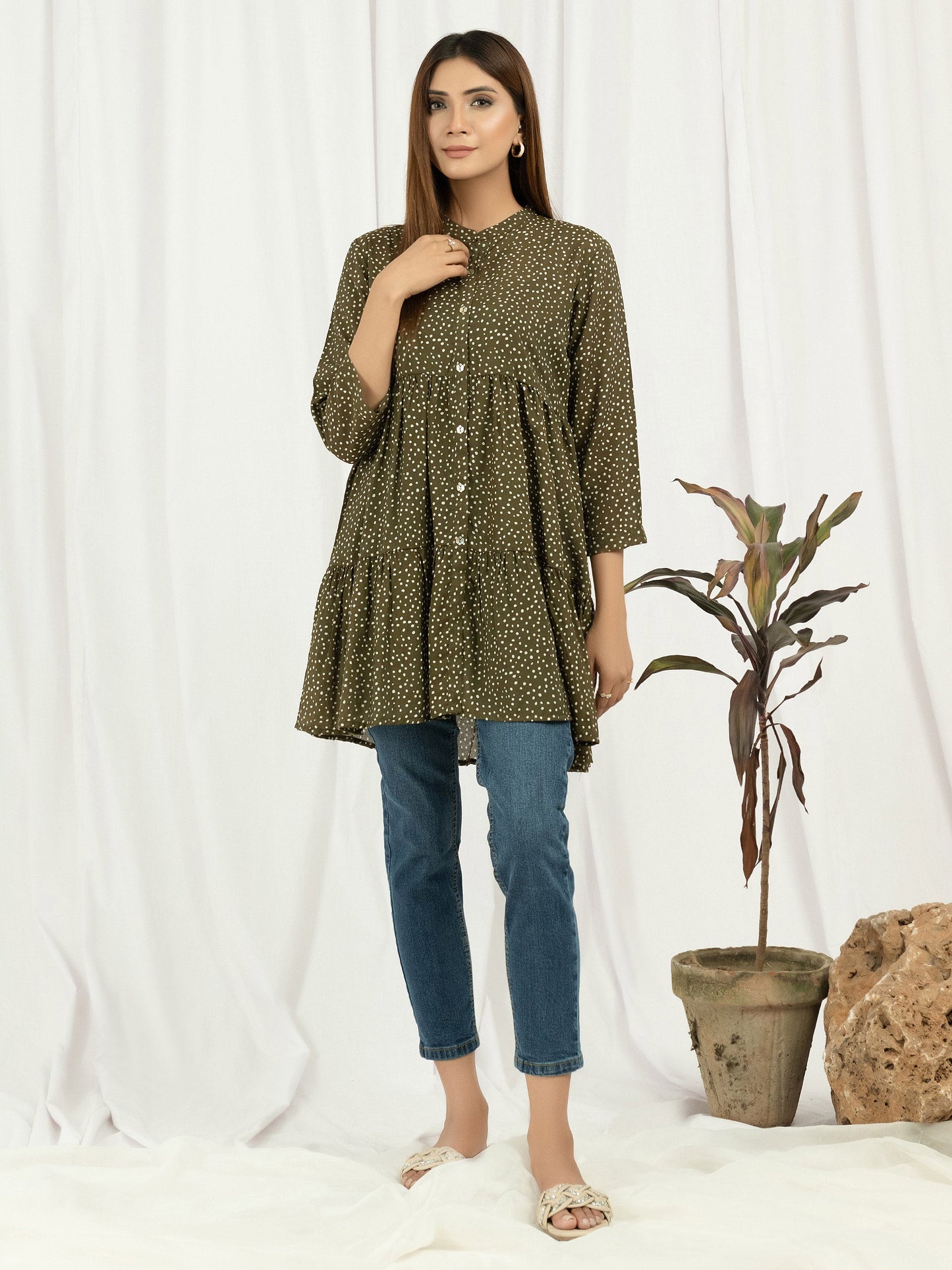 Printed Cotton Top