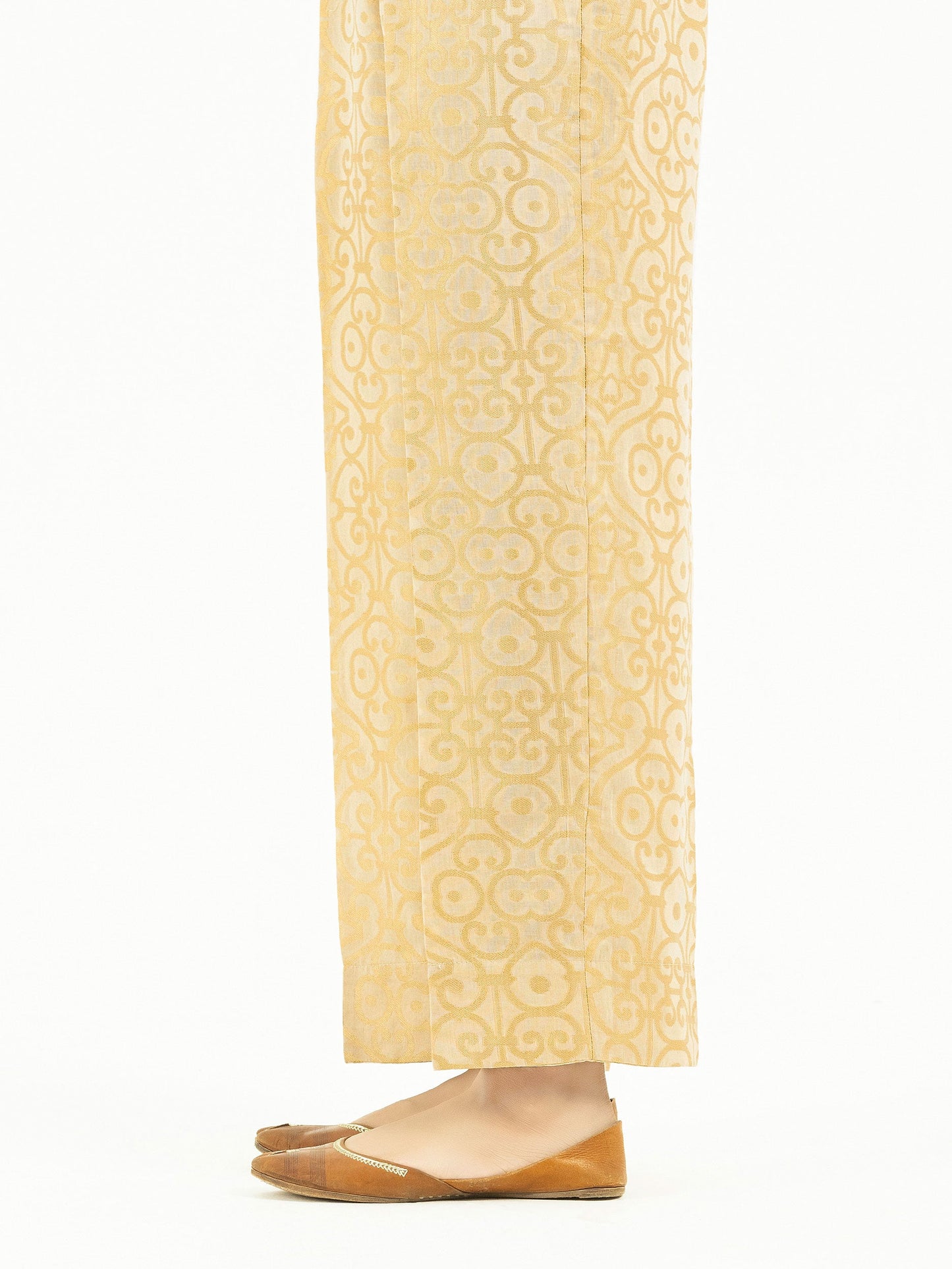 Printed Jacquard Trousers(Pret)