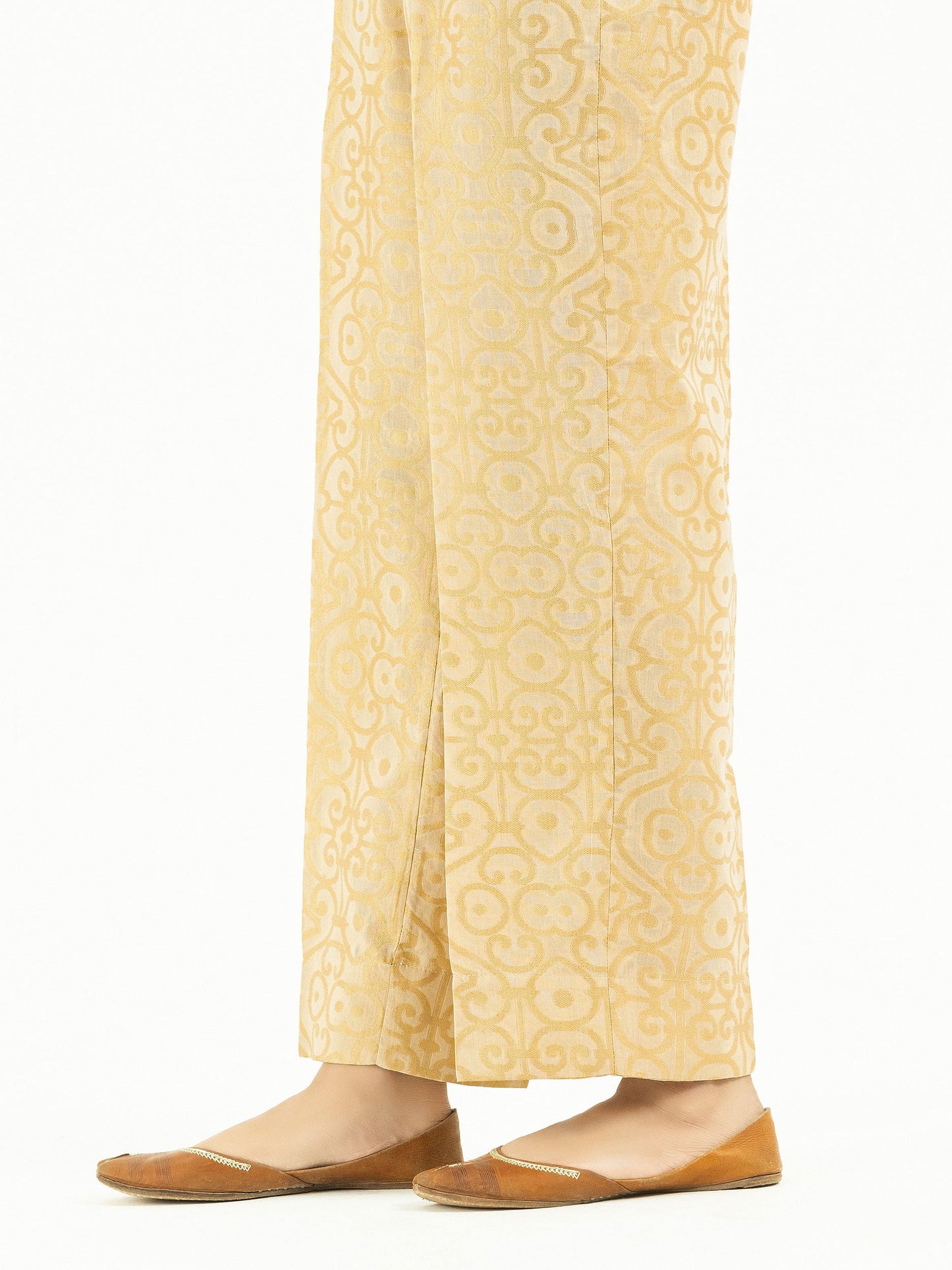 Printed Jacquard Trousers(Pret)