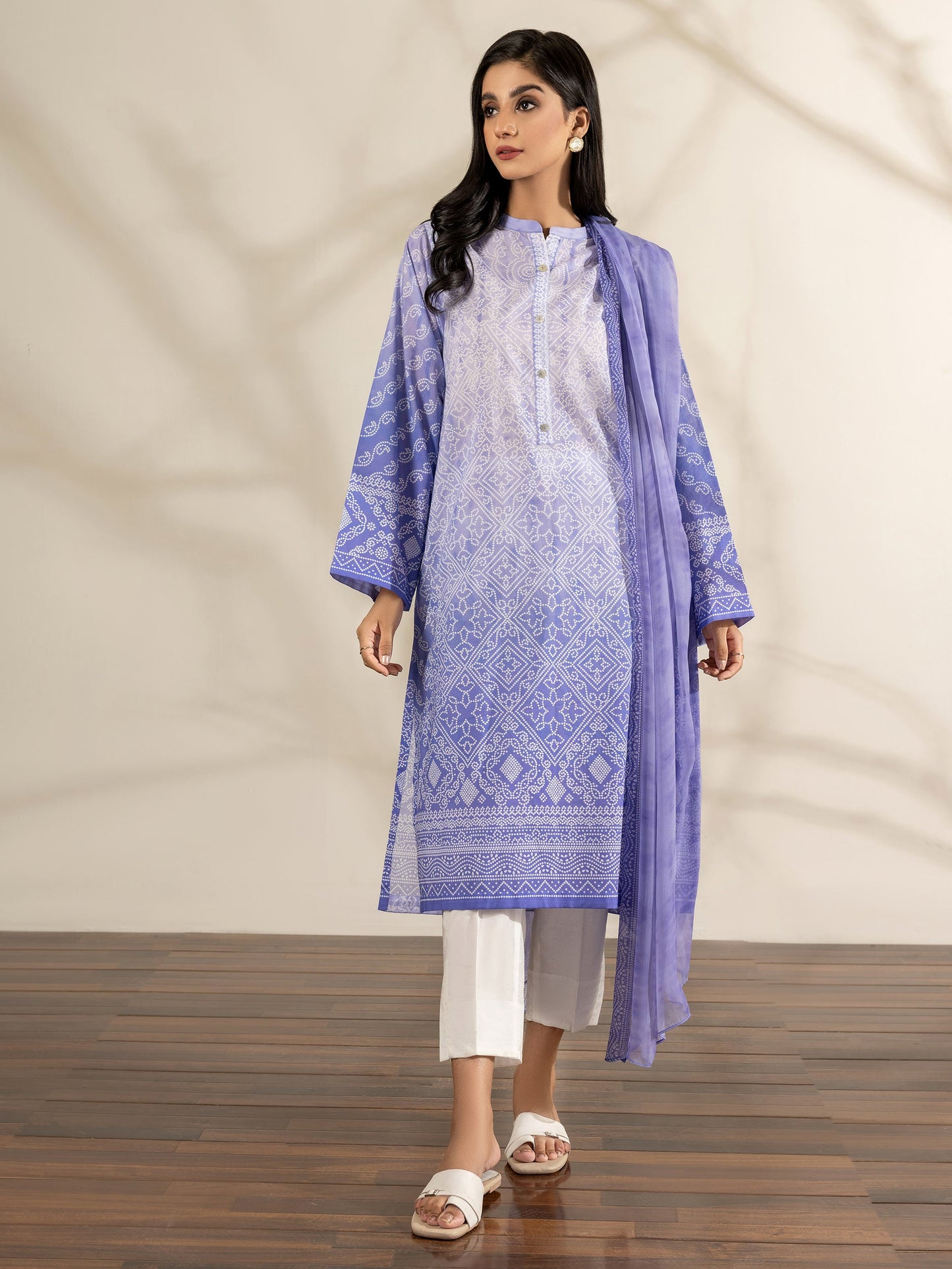 2 Piece Lawn Suit-Printed (Unstitched)