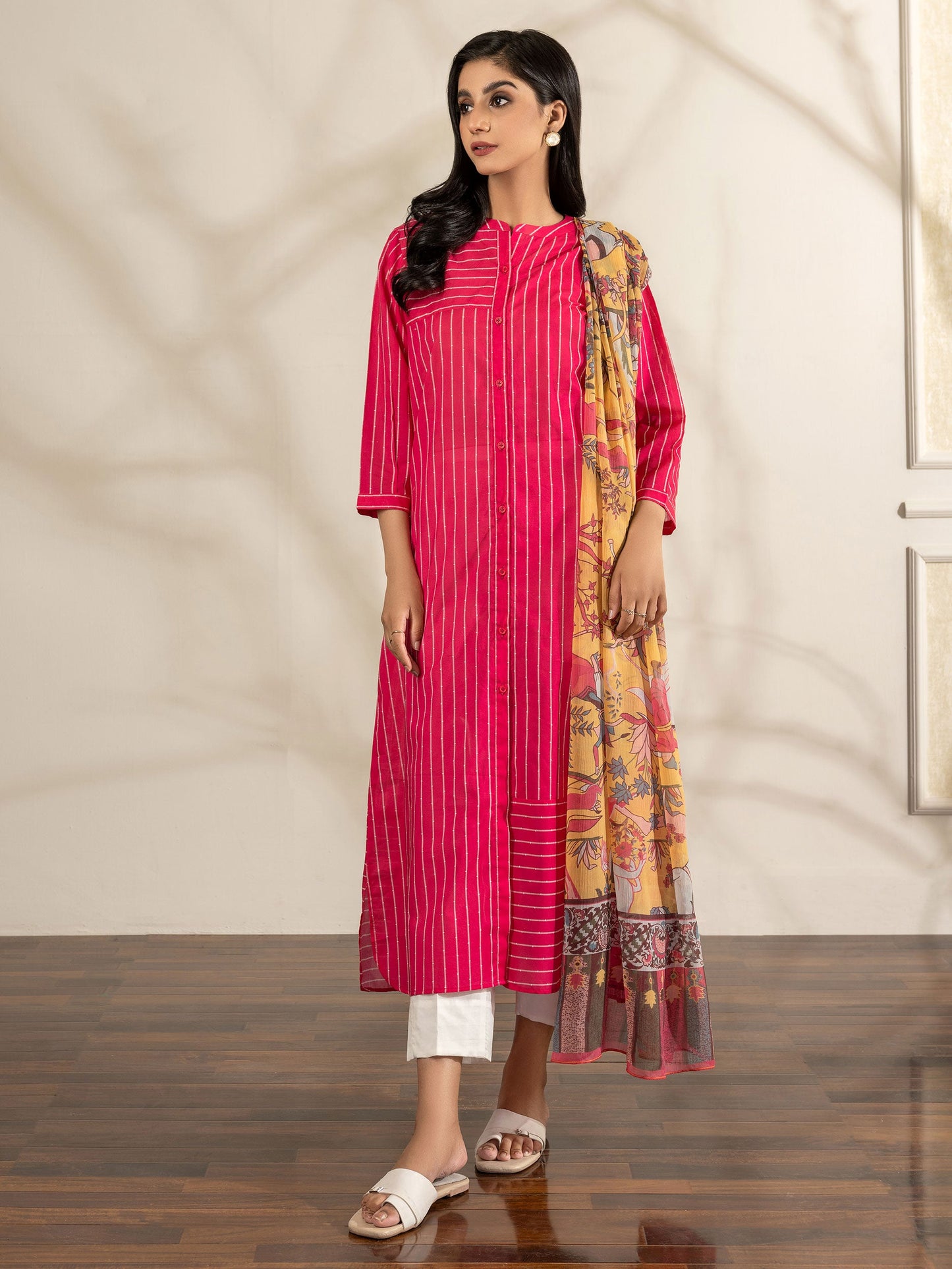 2 Piece Lawn Suit-Printed (Unstitched)