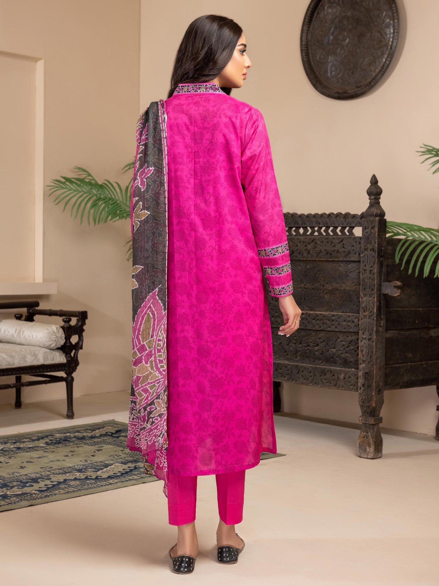3 Piece Lawn Suit-Printed (Unstitched)