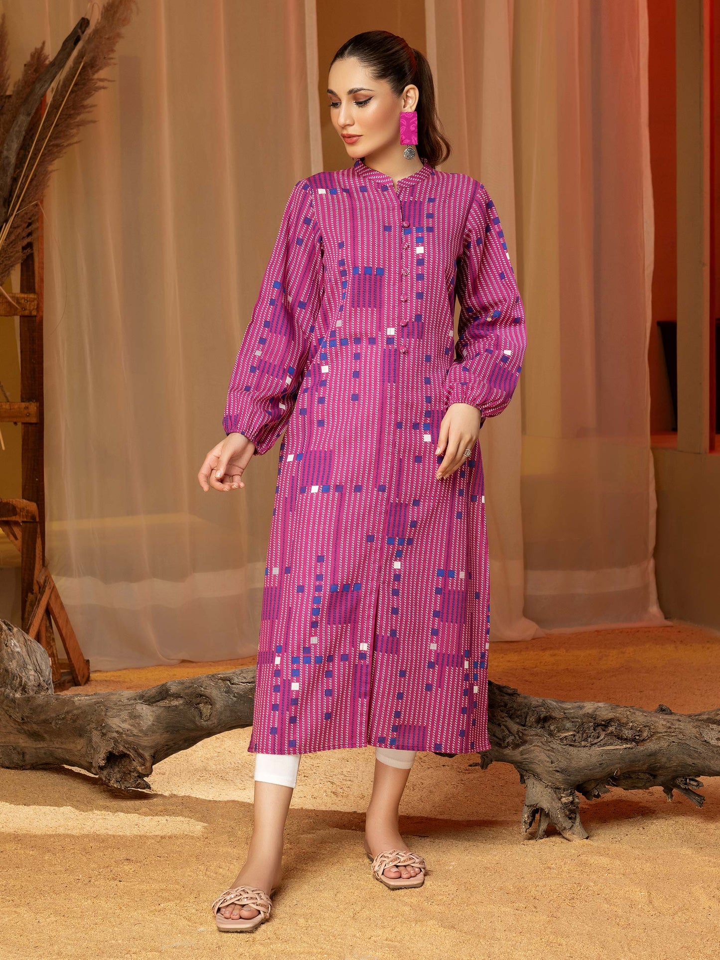Khaddar Shirt-Printed (Unstitched)