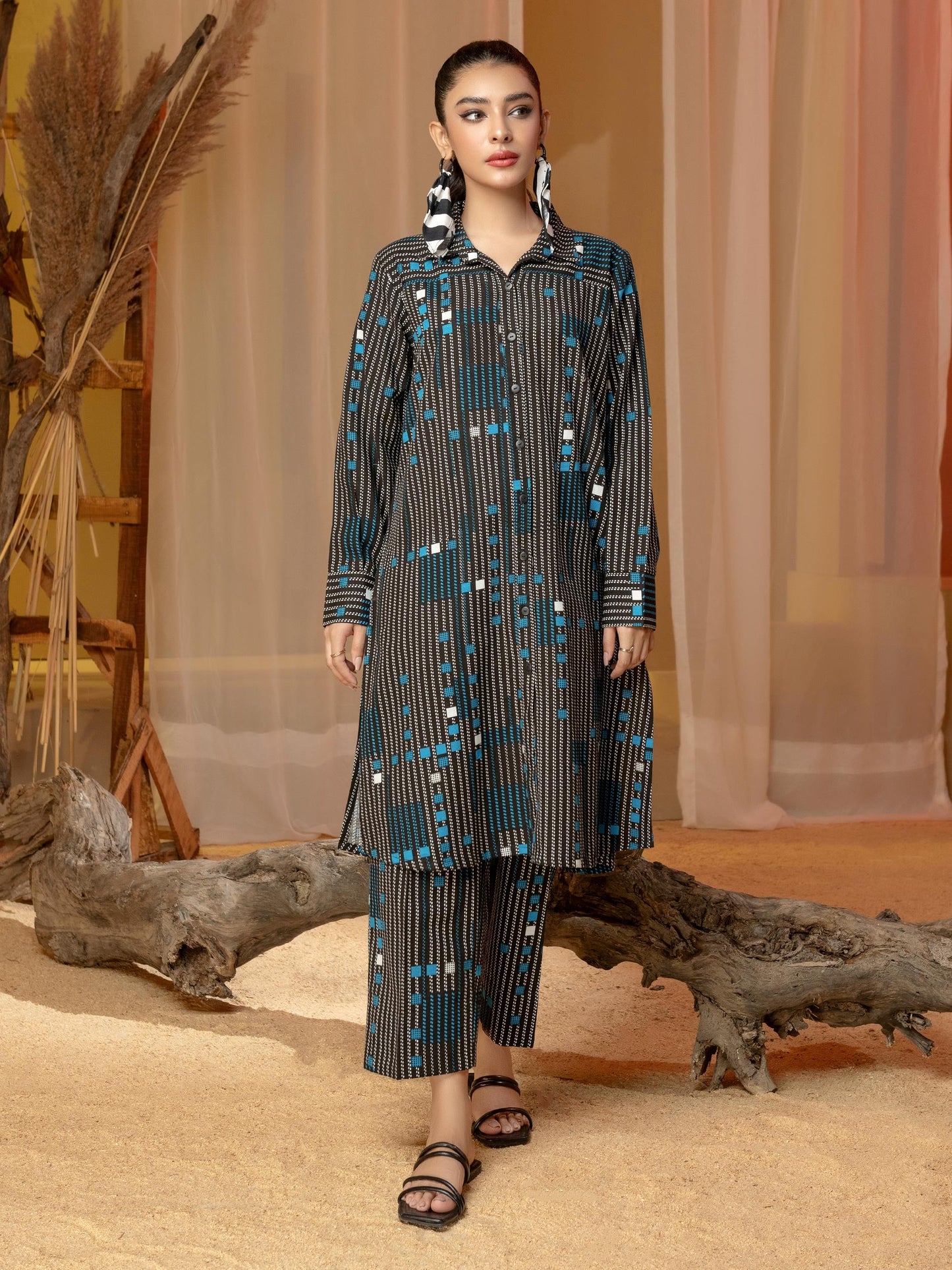 Khaddar Shirt-Printed (Unstitched)