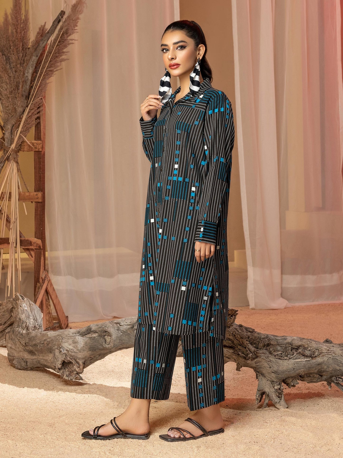 Khaddar Shirt-Printed (Unstitched)