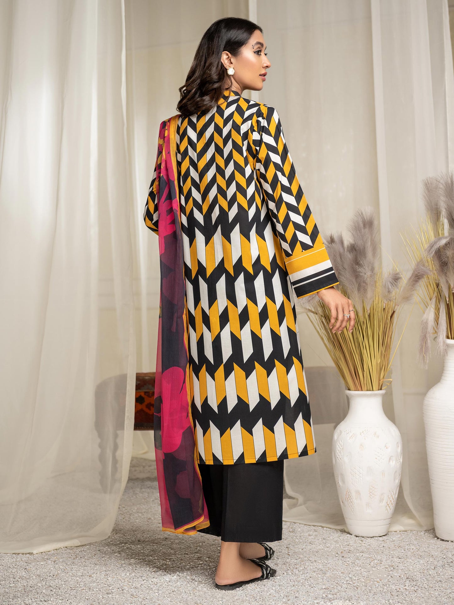 2 Piece Lawn Suit-Printed (Unstitched)