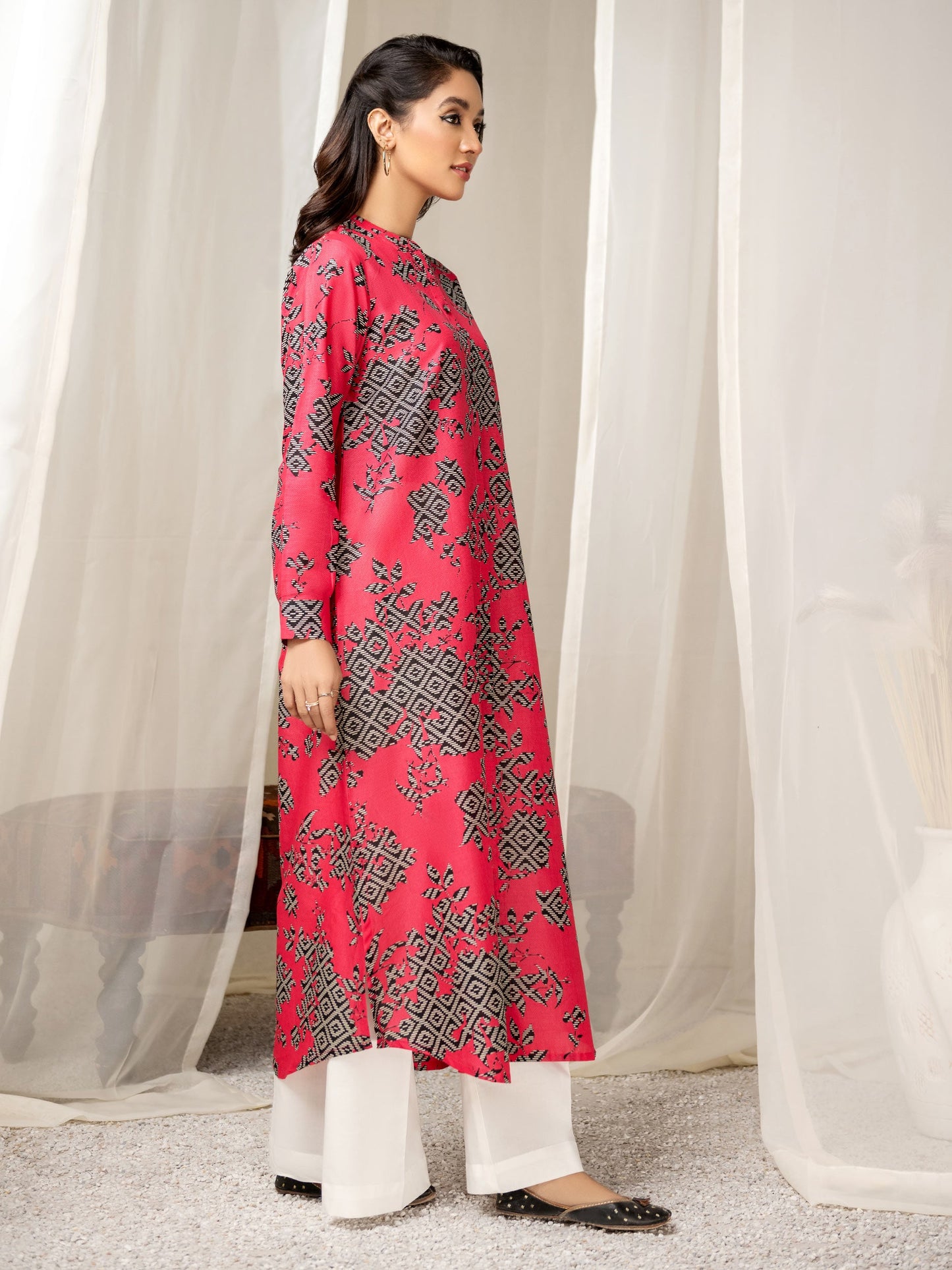 Lawn Shirt-Printed (Unstitched)