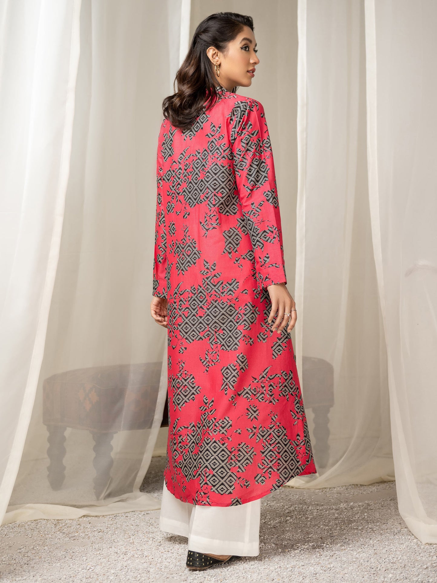 Lawn Shirt-Printed (Unstitched)