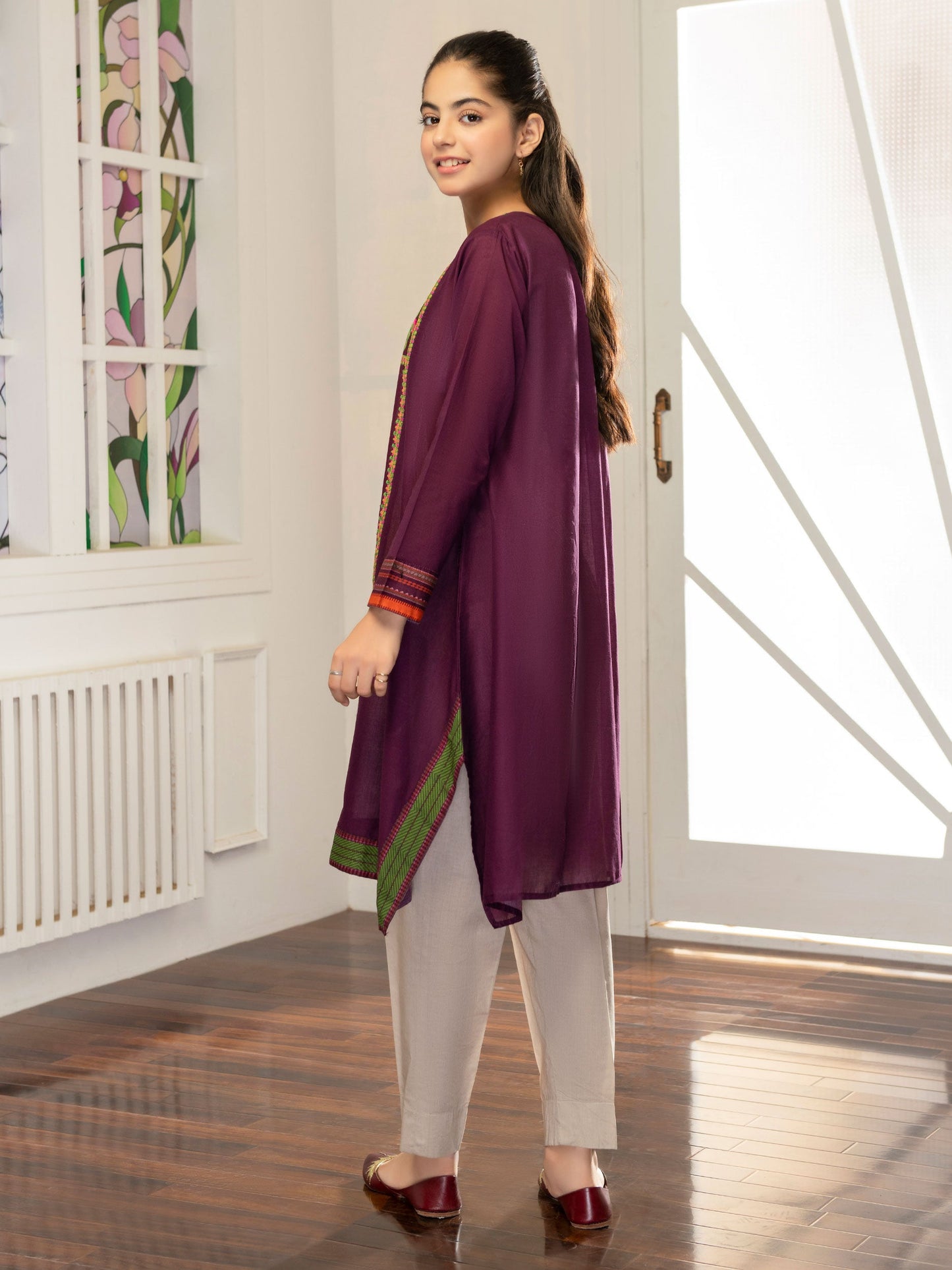 Embroidered Lawn Shirt