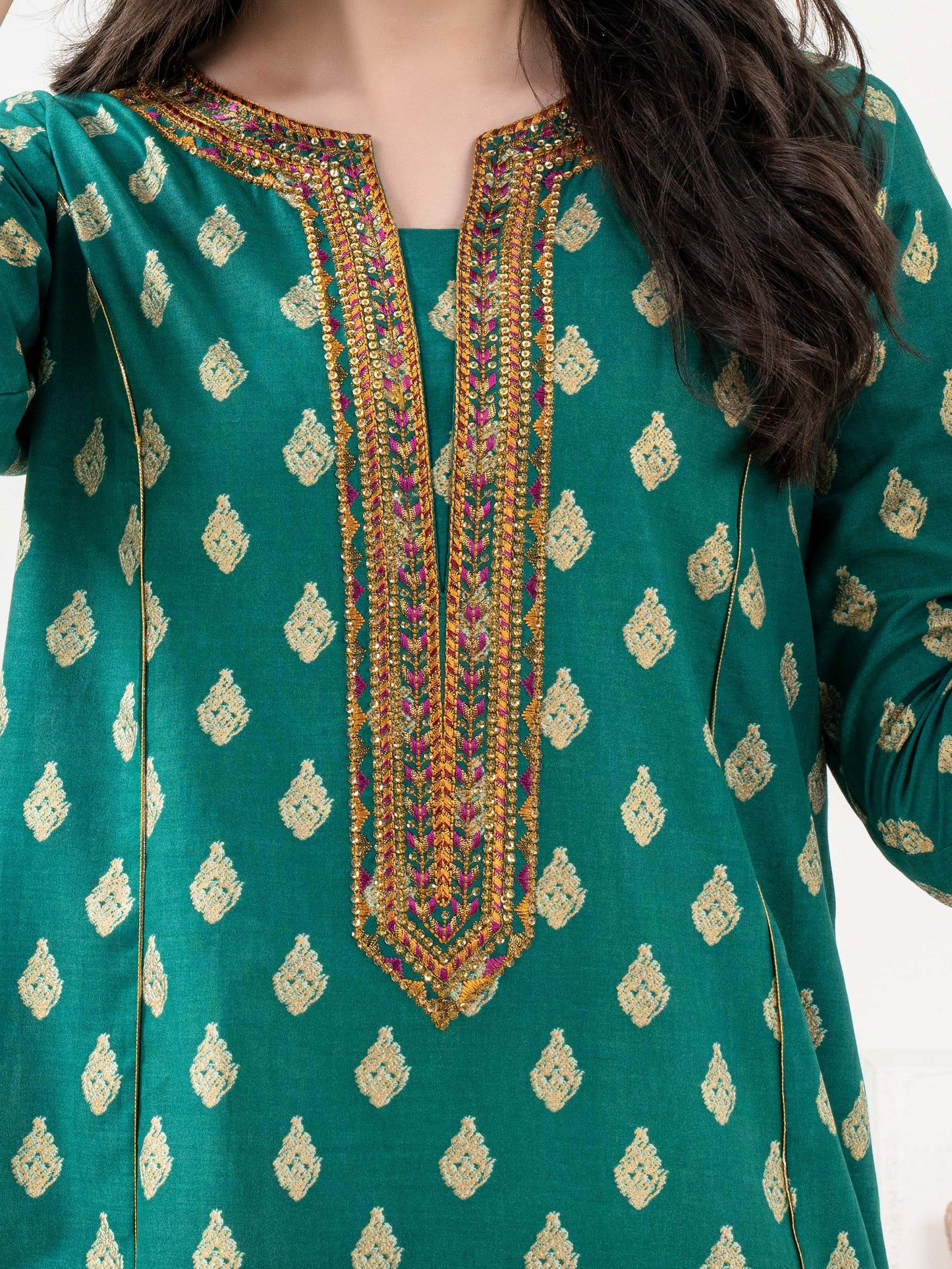 Lawn Shirt-Embroidered