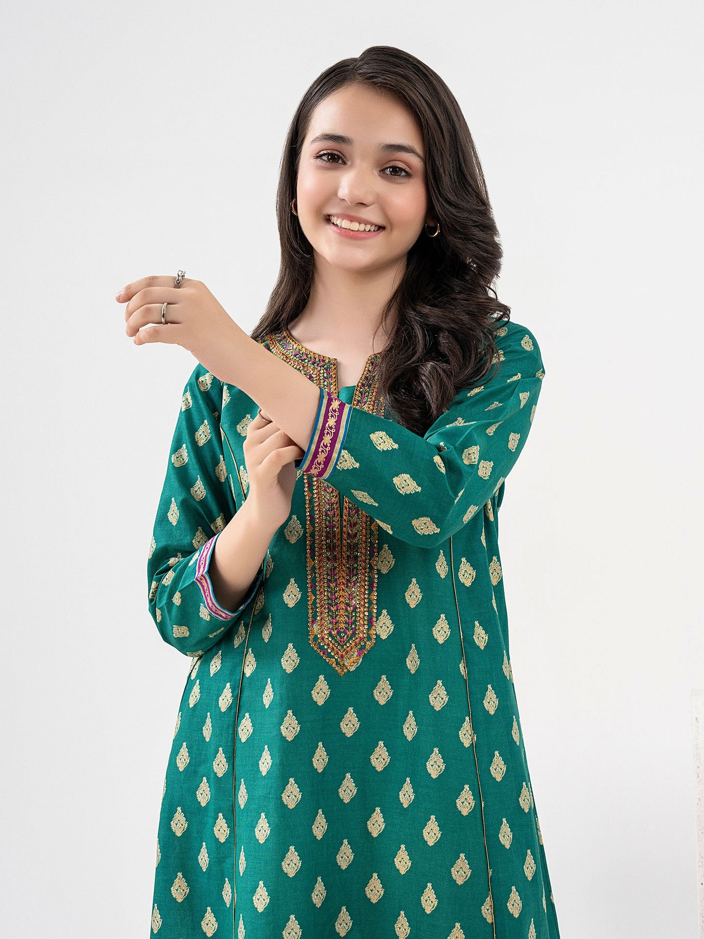Lawn Shirt-Embroidered