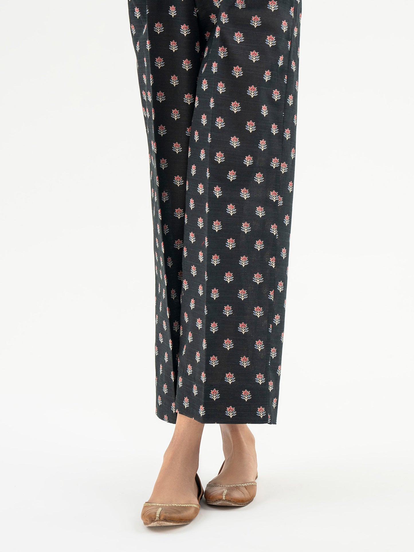Printed Khaddar Trouser (Pret)