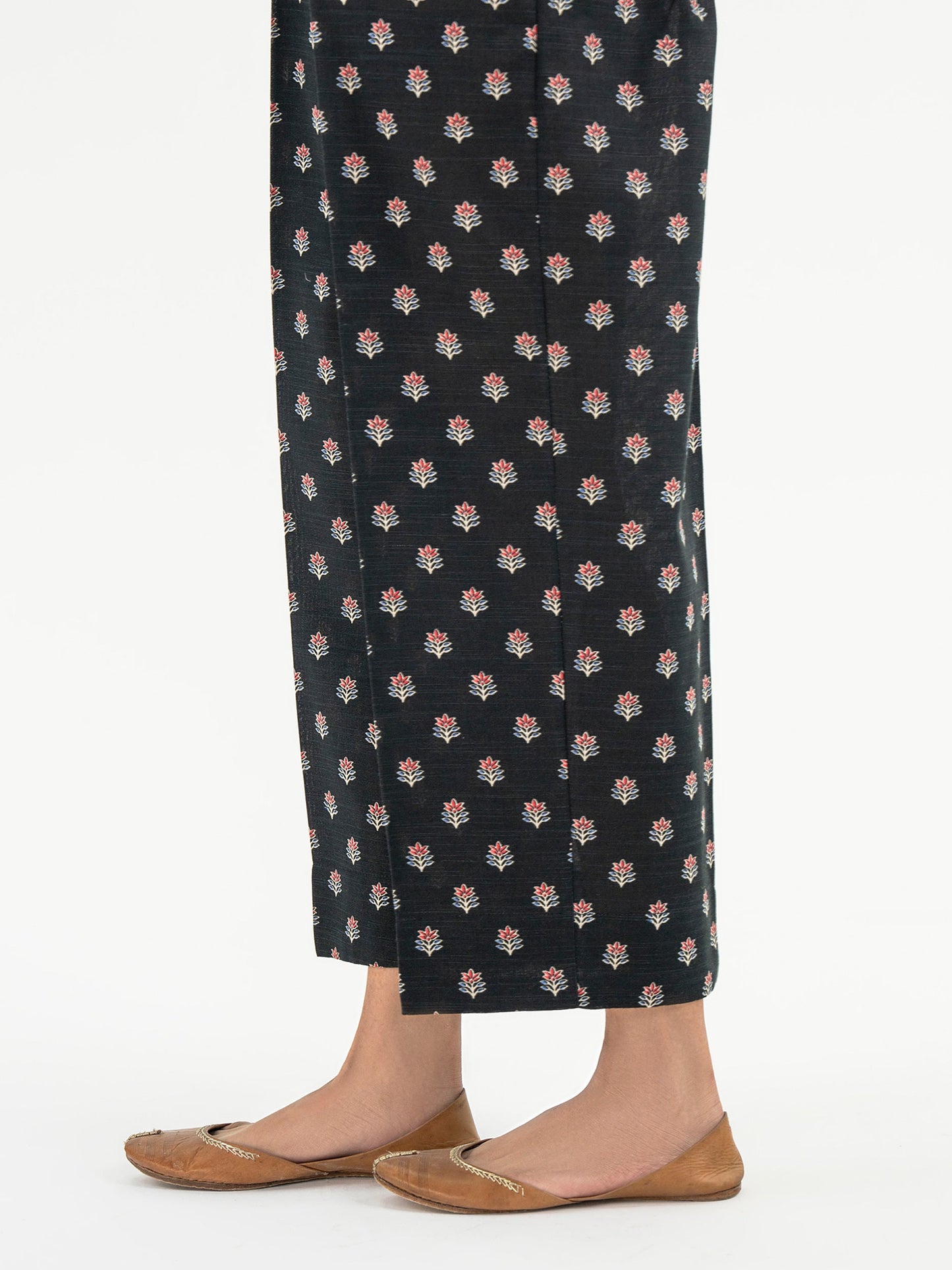 Printed Khaddar Trouser (Pret)