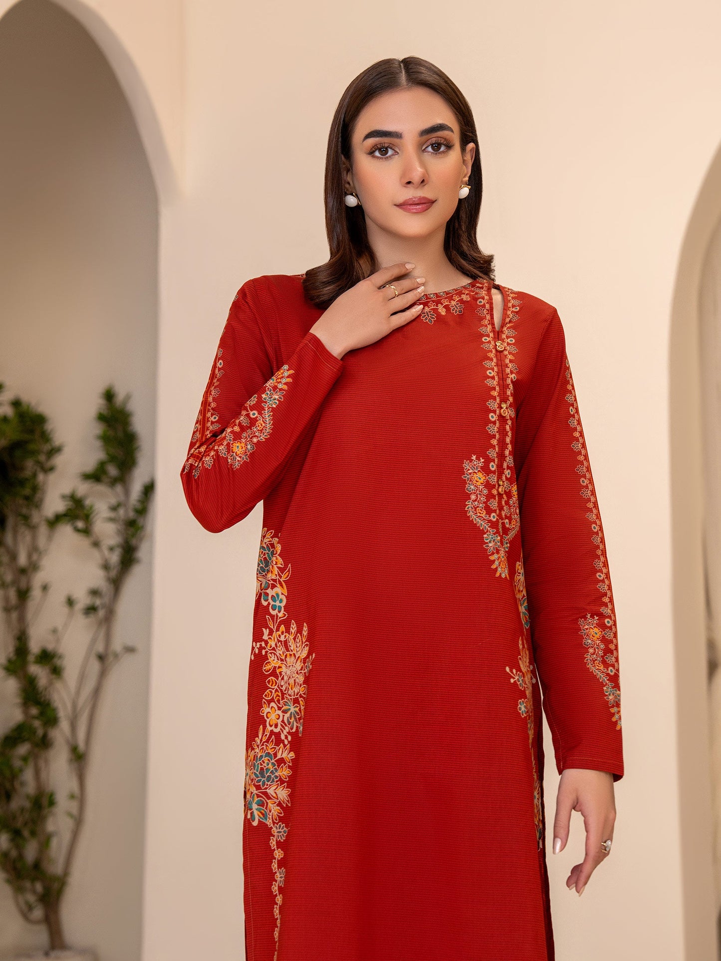 2 Piece Lawn Suit-Printed (Unstitched)