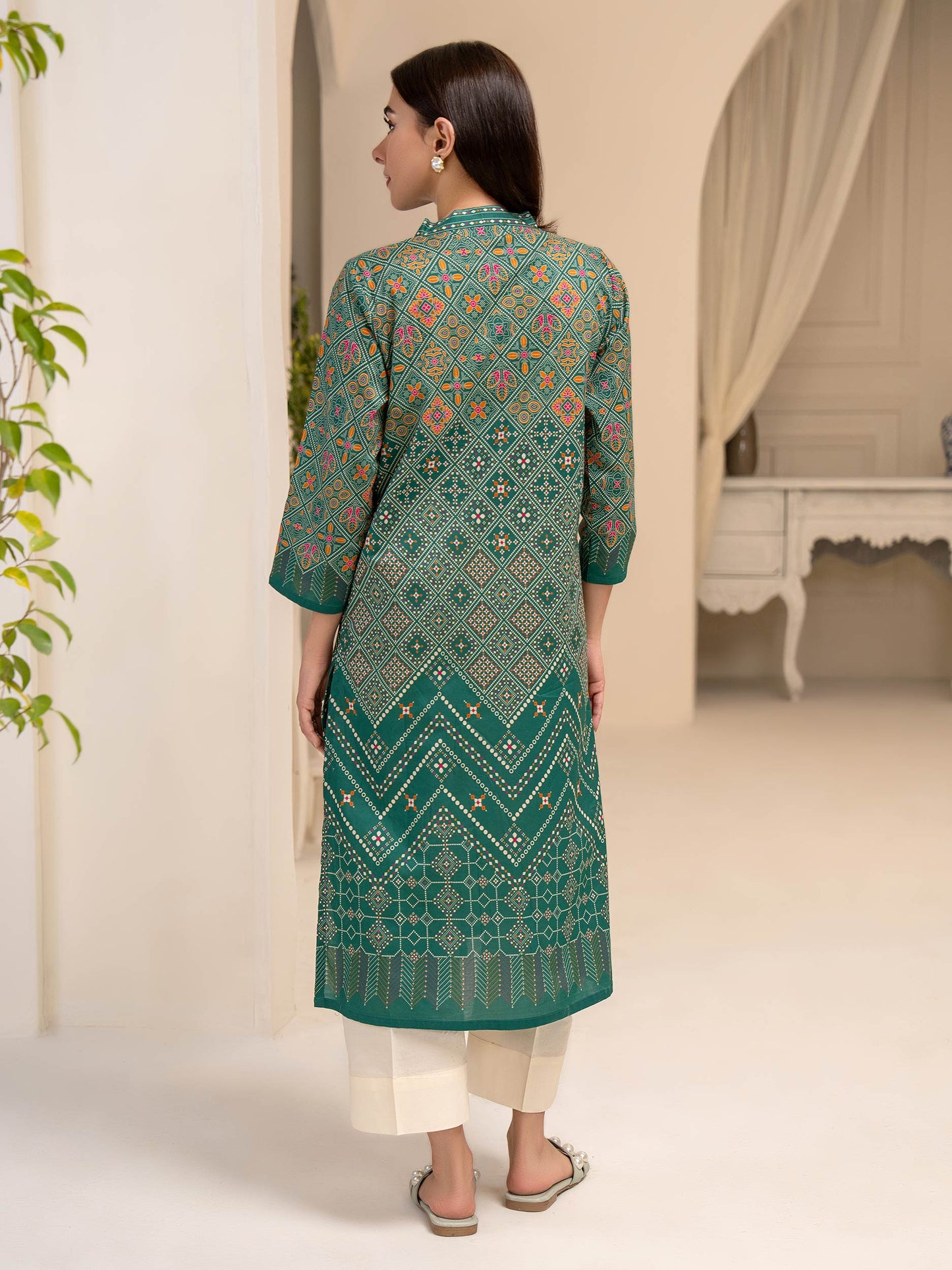 Lawn Shirt-Printed (Unstitched)