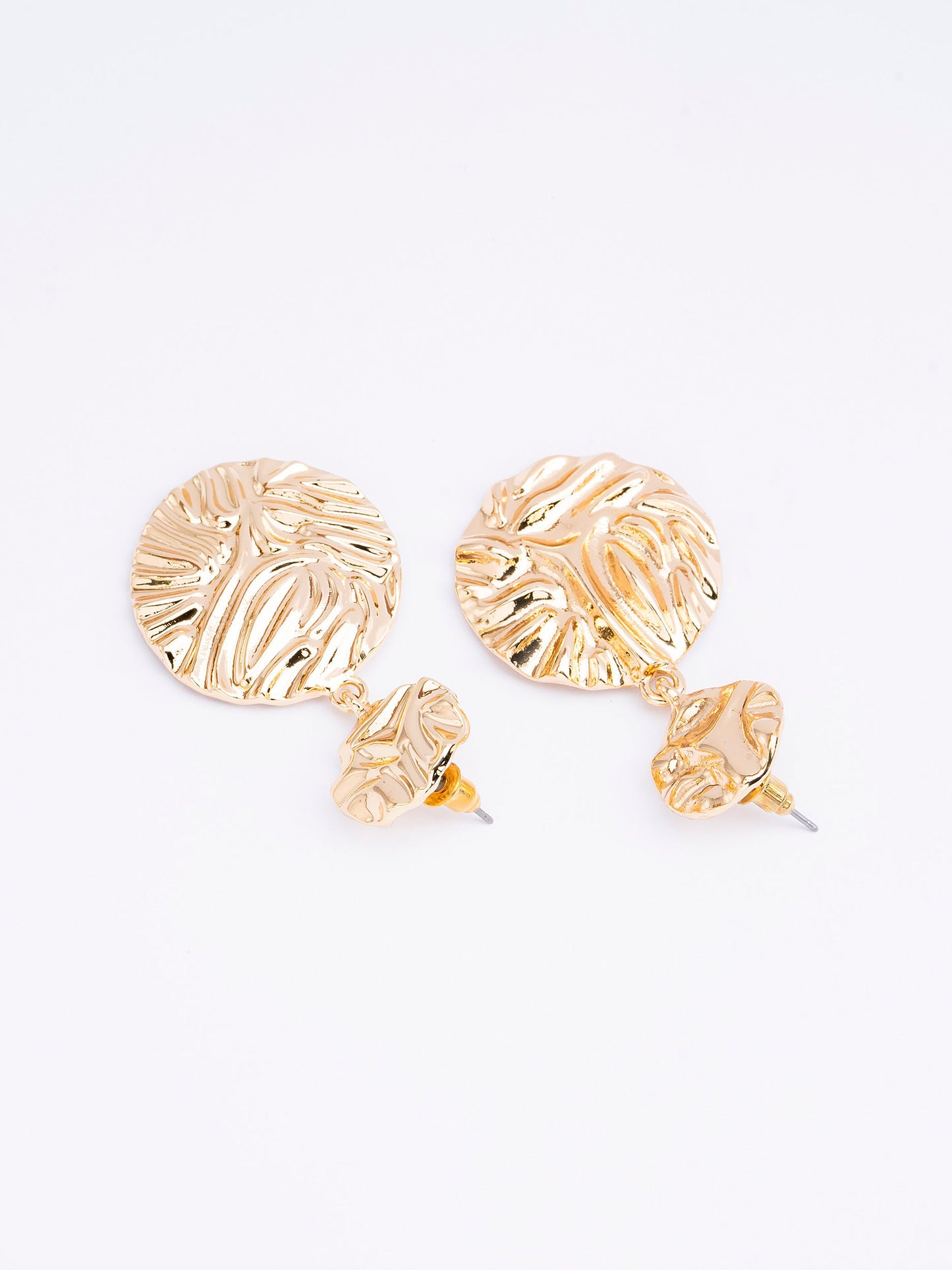 Textured Drop Earrings