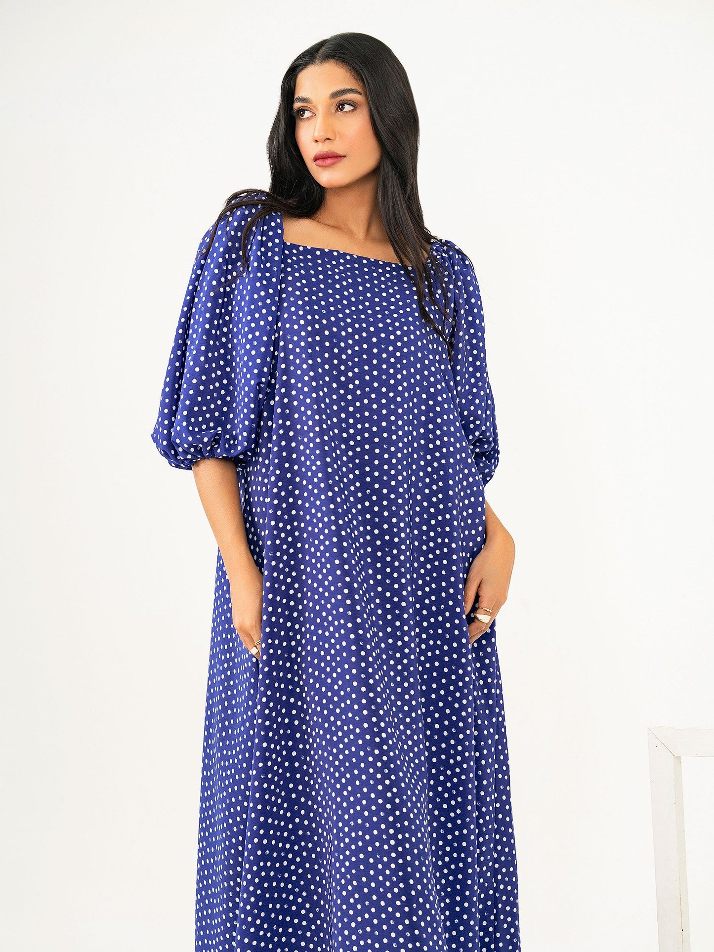 Printed Silk Dress