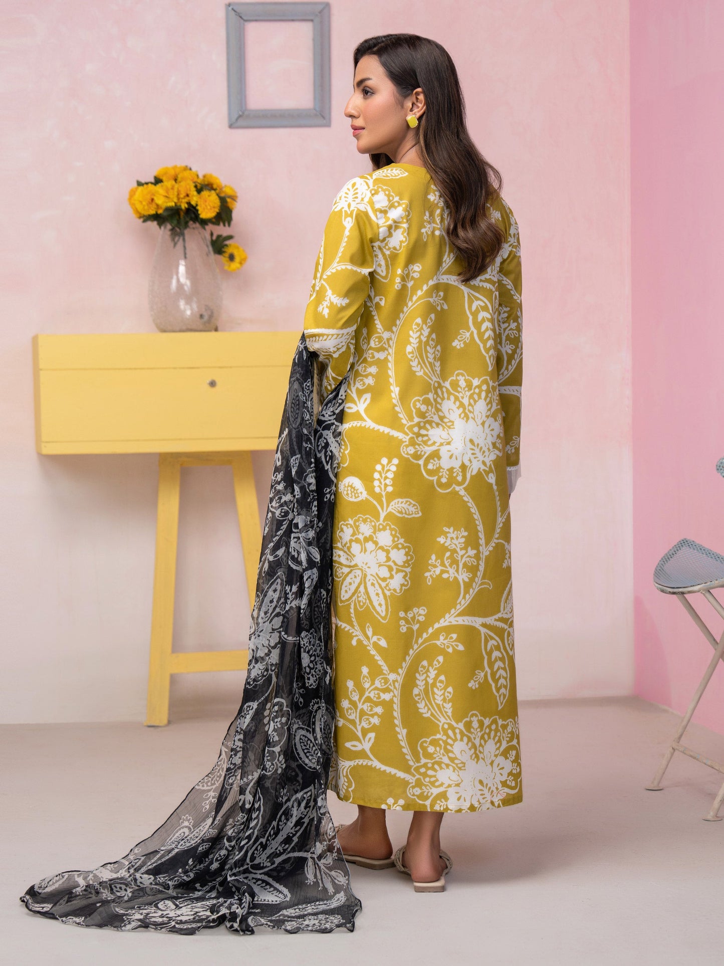 2 Piece Lawn Suit-Printed (Unstitched)
