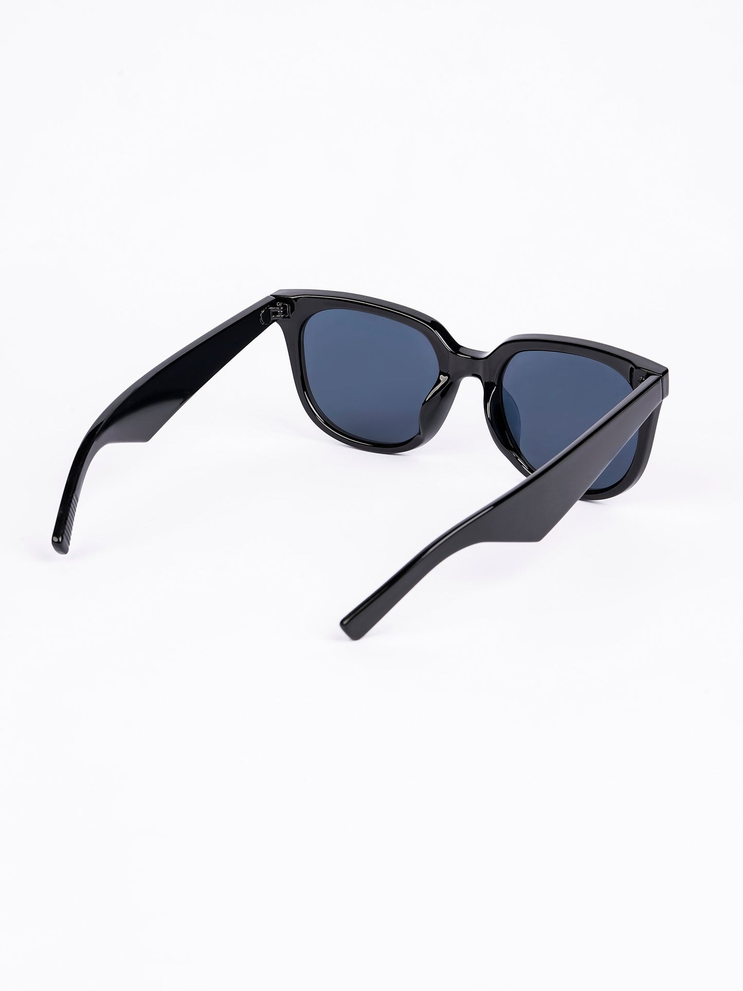 Angular Black Sunglasses