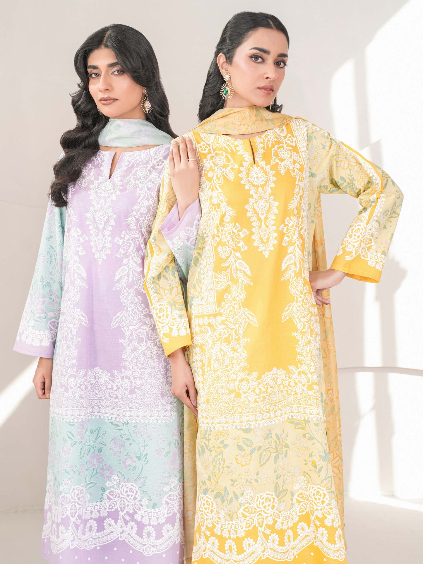 3 Piece Lawn Suit-Printed (Unstitched)