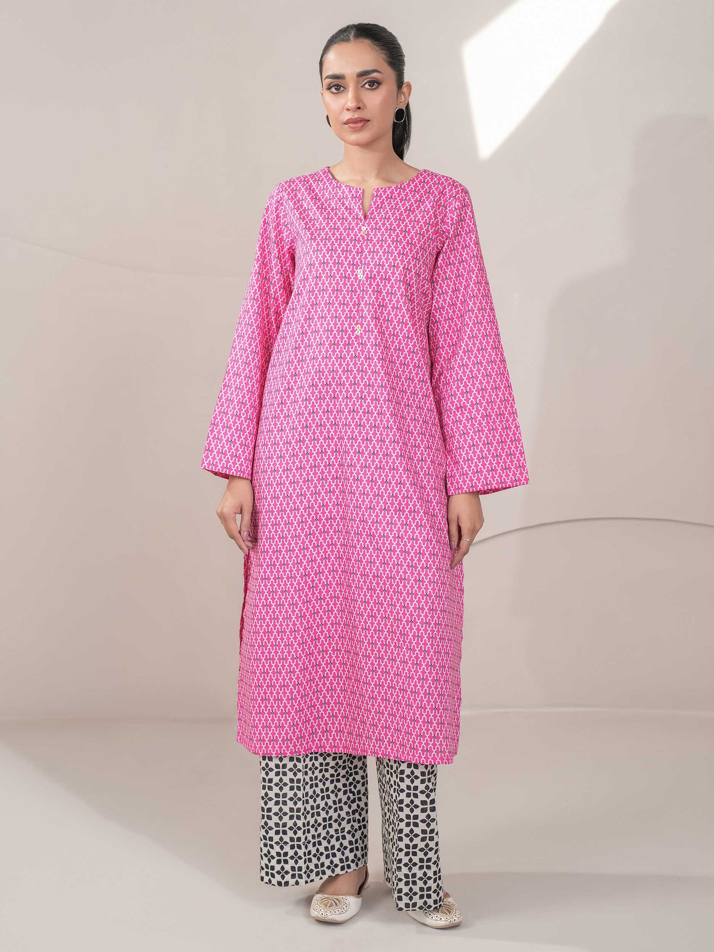 2 Piece Lawn Suit-Printed (Unstitched)