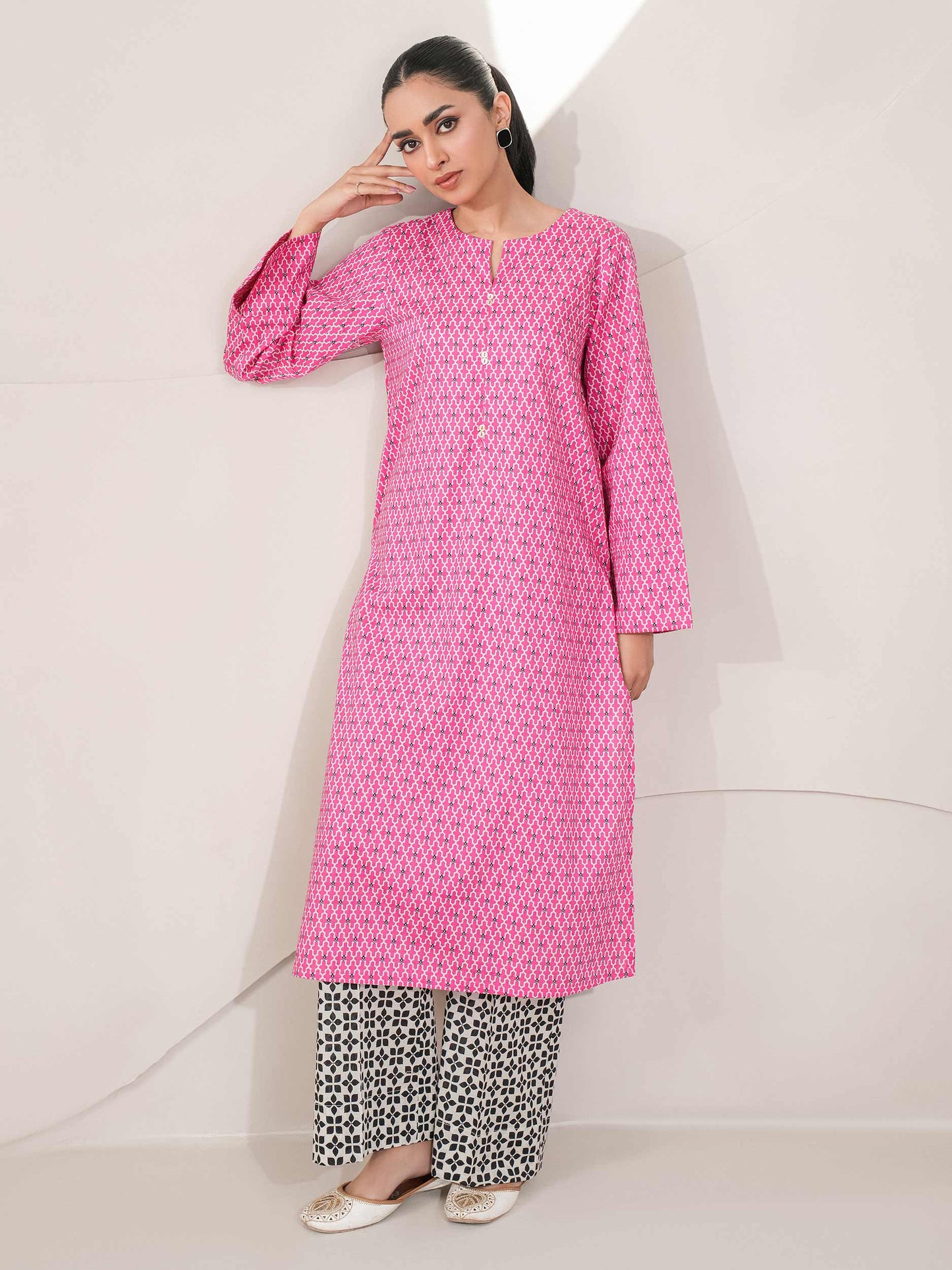 2 Piece Lawn Suit-Printed (Unstitched)