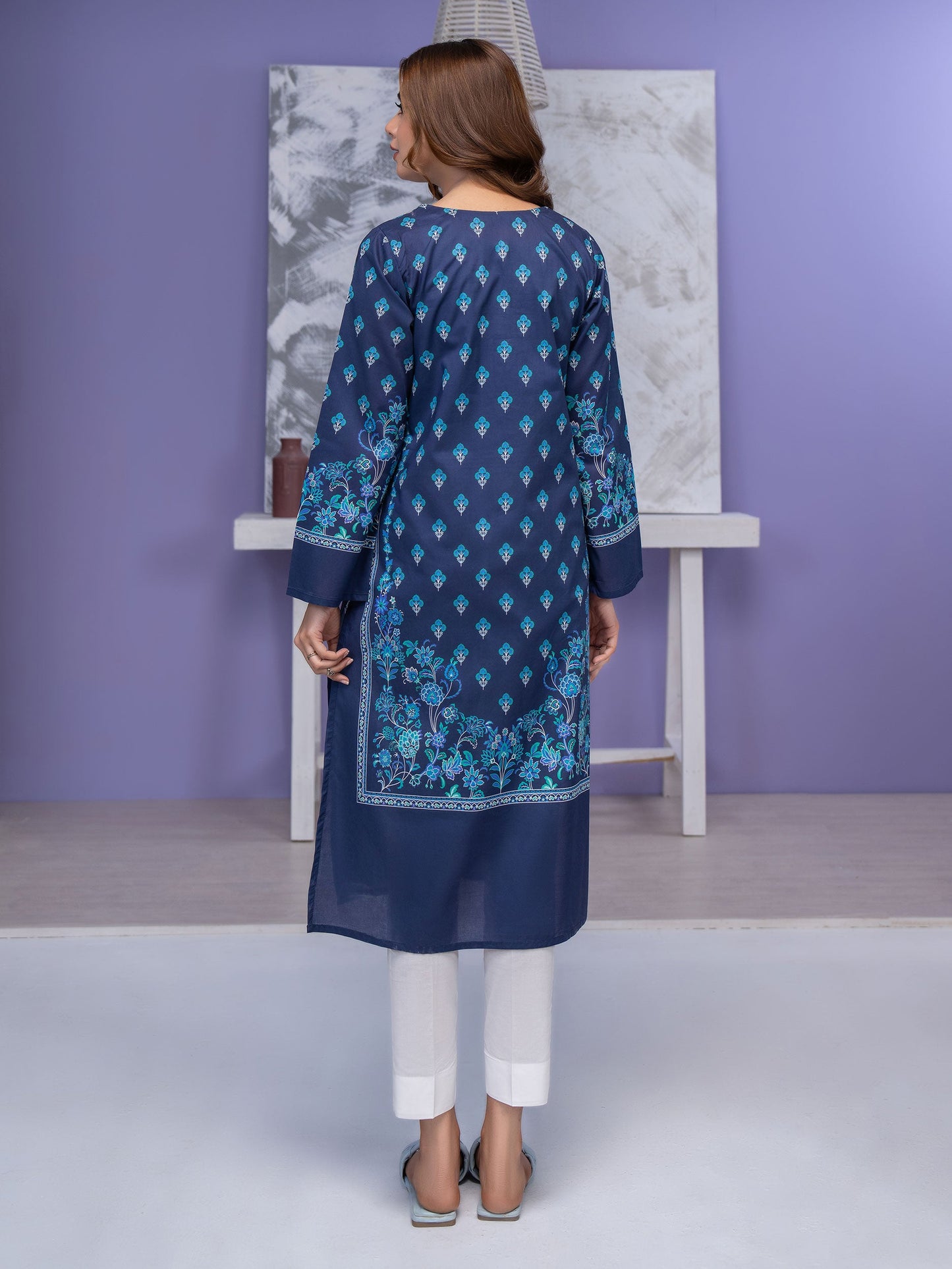 Lawn Shirt-Printed (Unstitched)