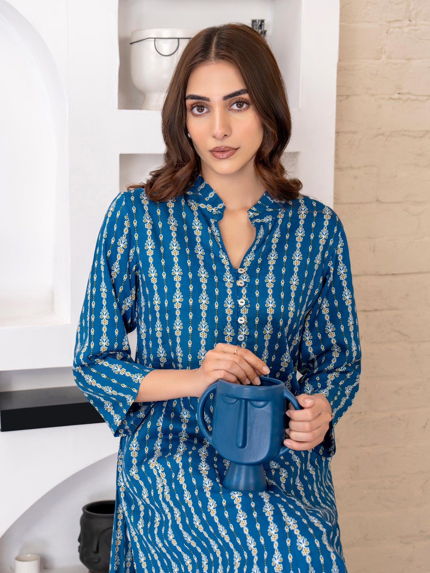 Viscose Shirt-Printed (Unstitched)