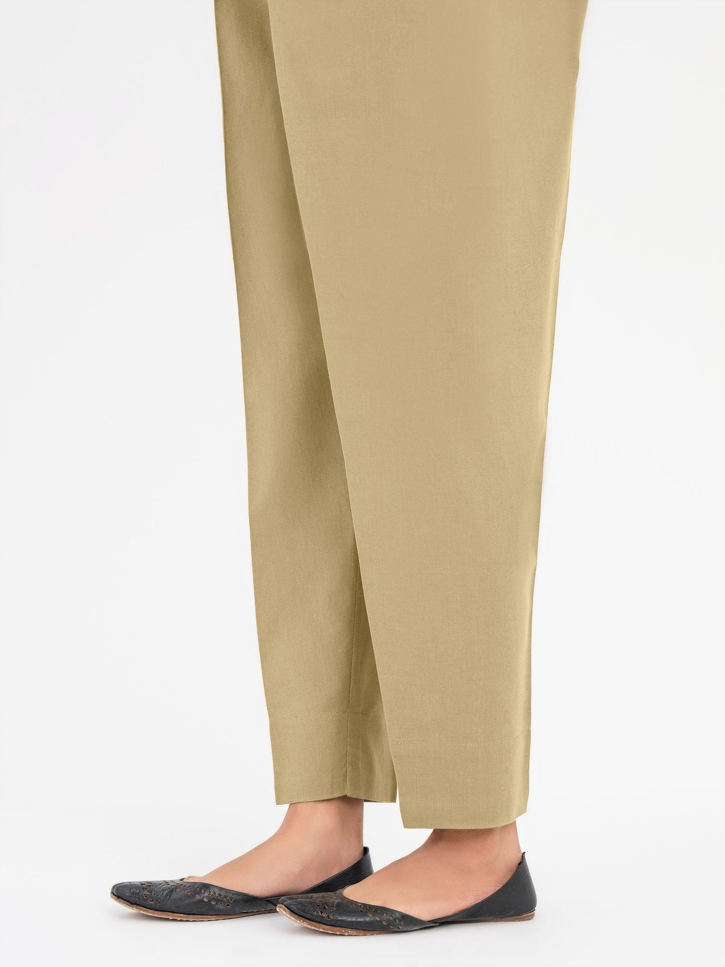 Dyed Khaddar Trouser (Pret)